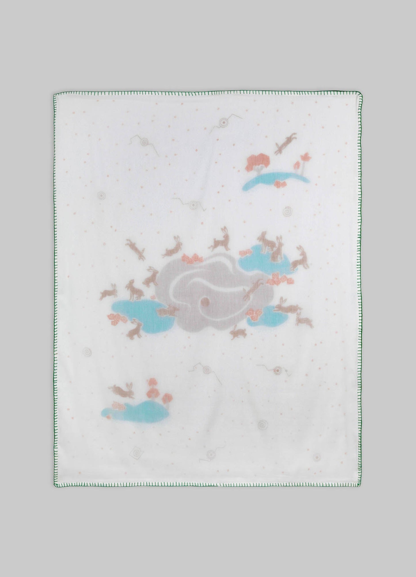 Elephant & Hare Green Baby Dohar
