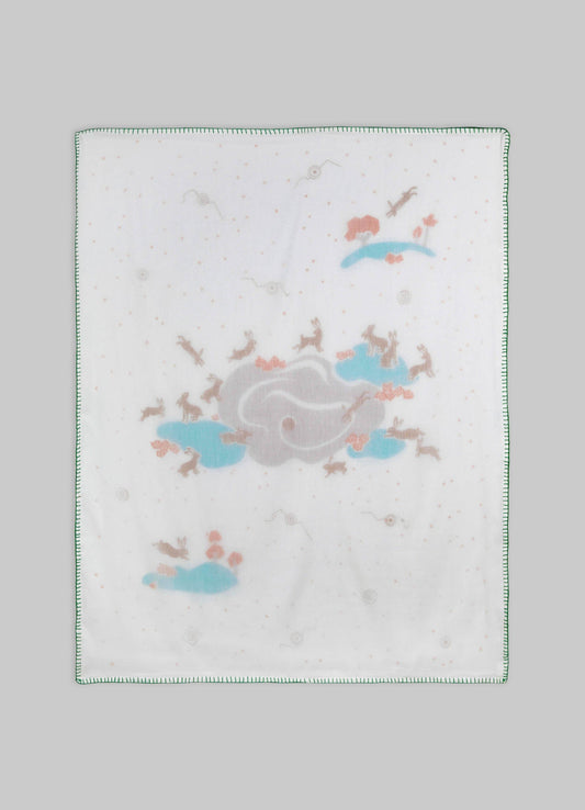 Elefante y Liebre Verde Baby Dohar