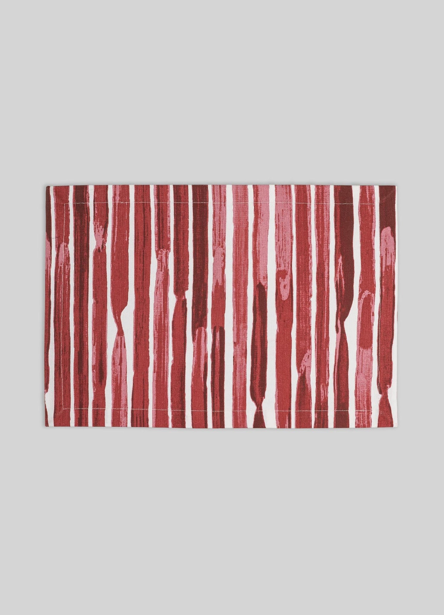 Individuales Orchard Red Stripe - Juego de 4