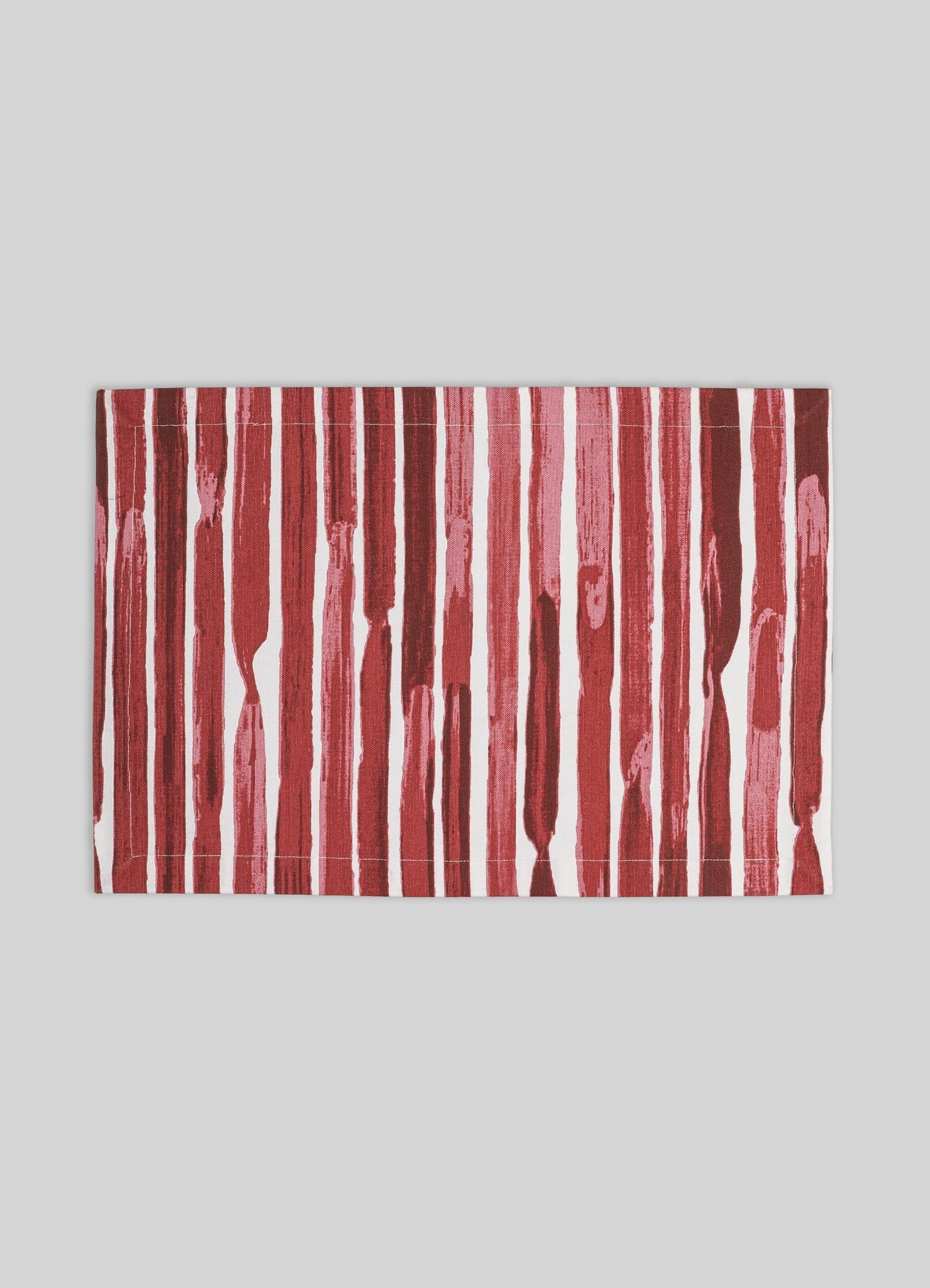Individuales Orchard Red Stripe - Juego de 4