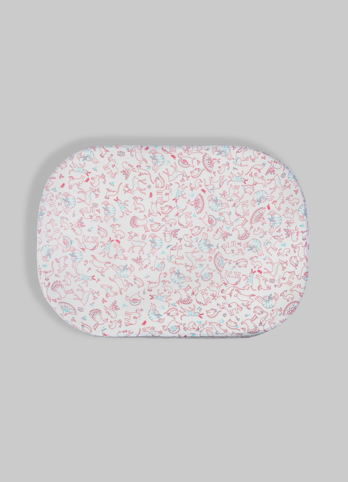 Safari Safari Pink Baby Fitted Sheet