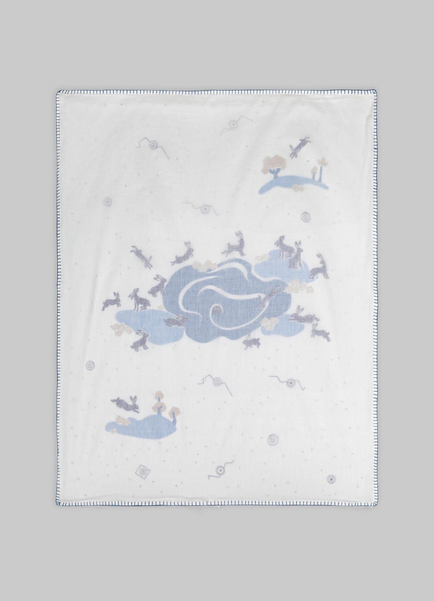 Elephant & Hare Blue Baby Dohar