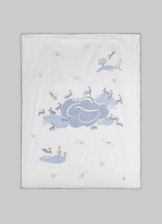 Elefante y Liebre Azul Baby Dohar