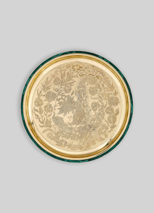 City Palace Green Thali Large
