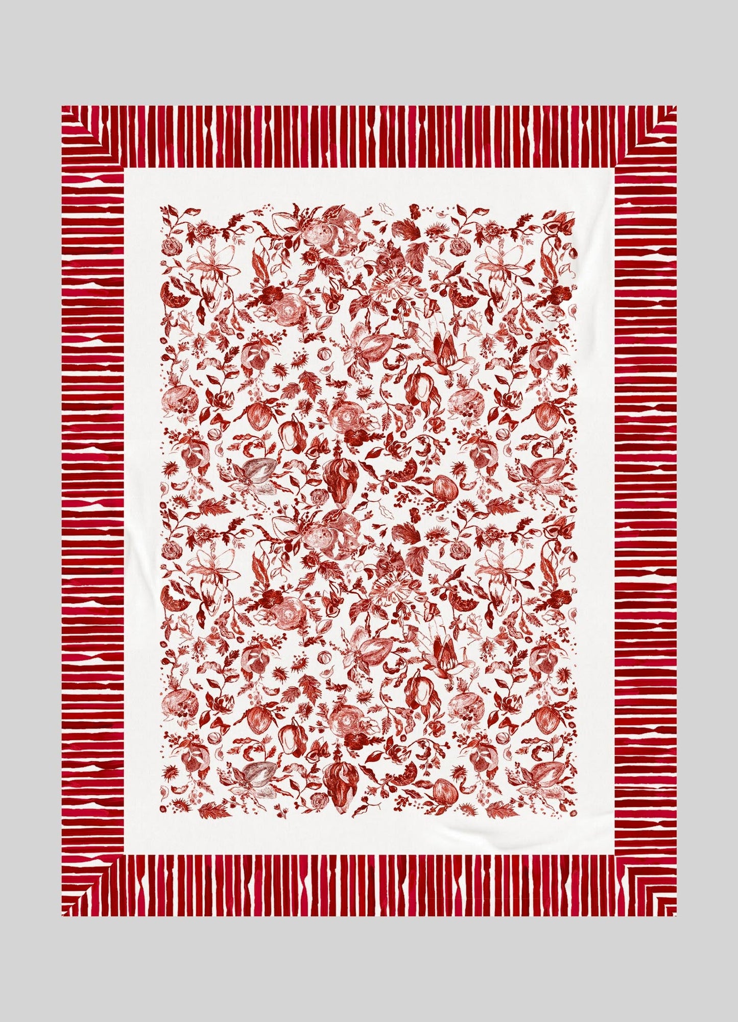 Orchard Red Table Cloth