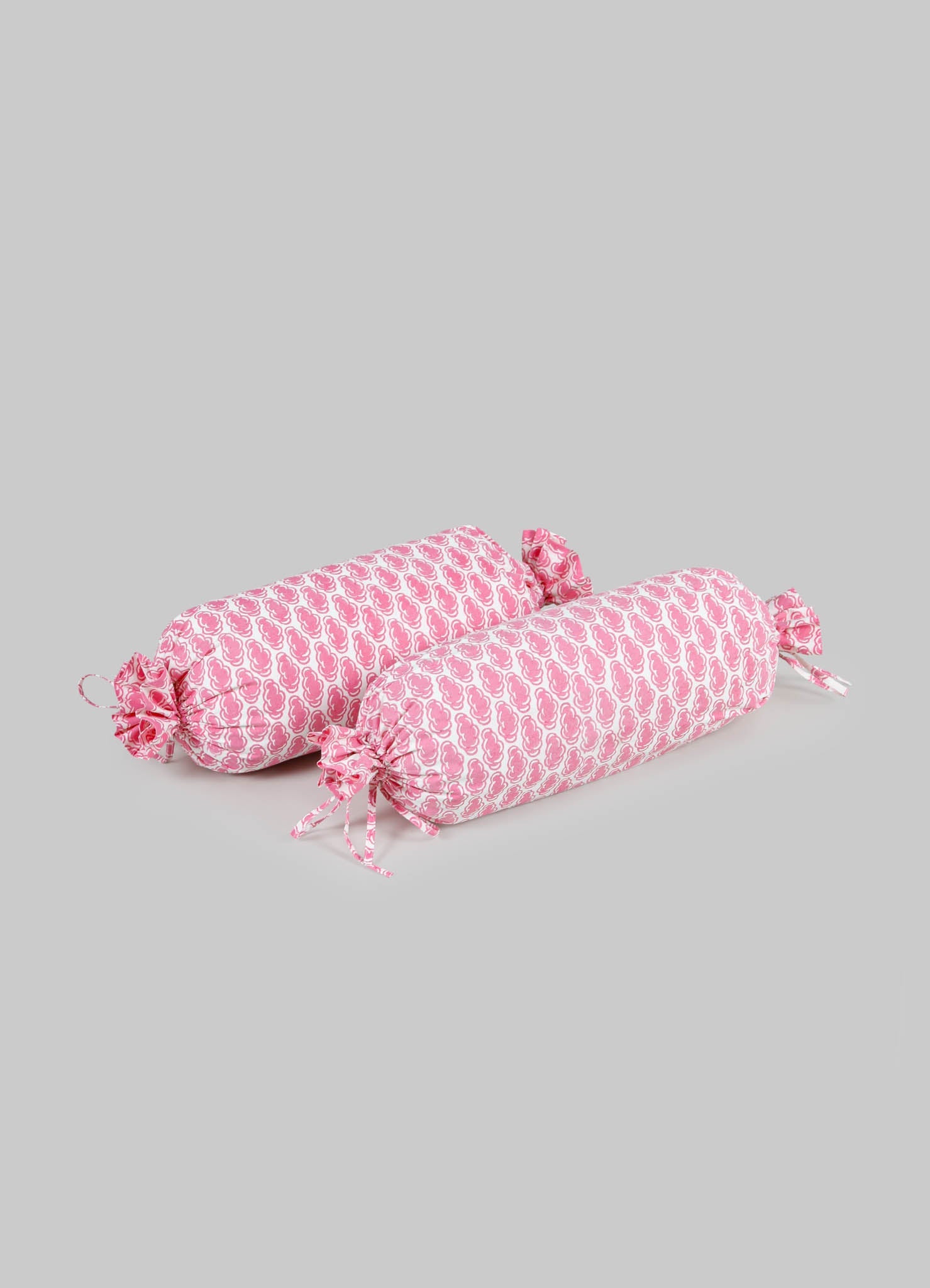 Mela Pink Baby Bolsters - Set of 2