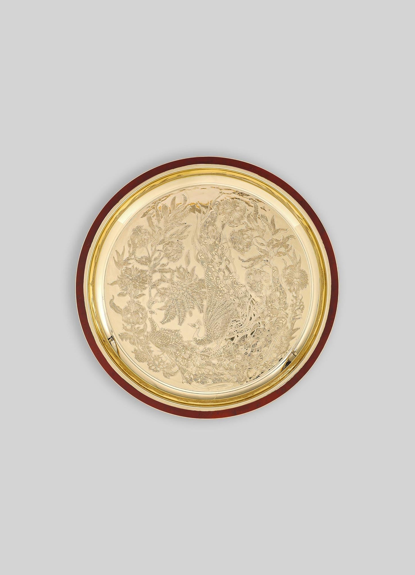 City Palace Red Thali Medium