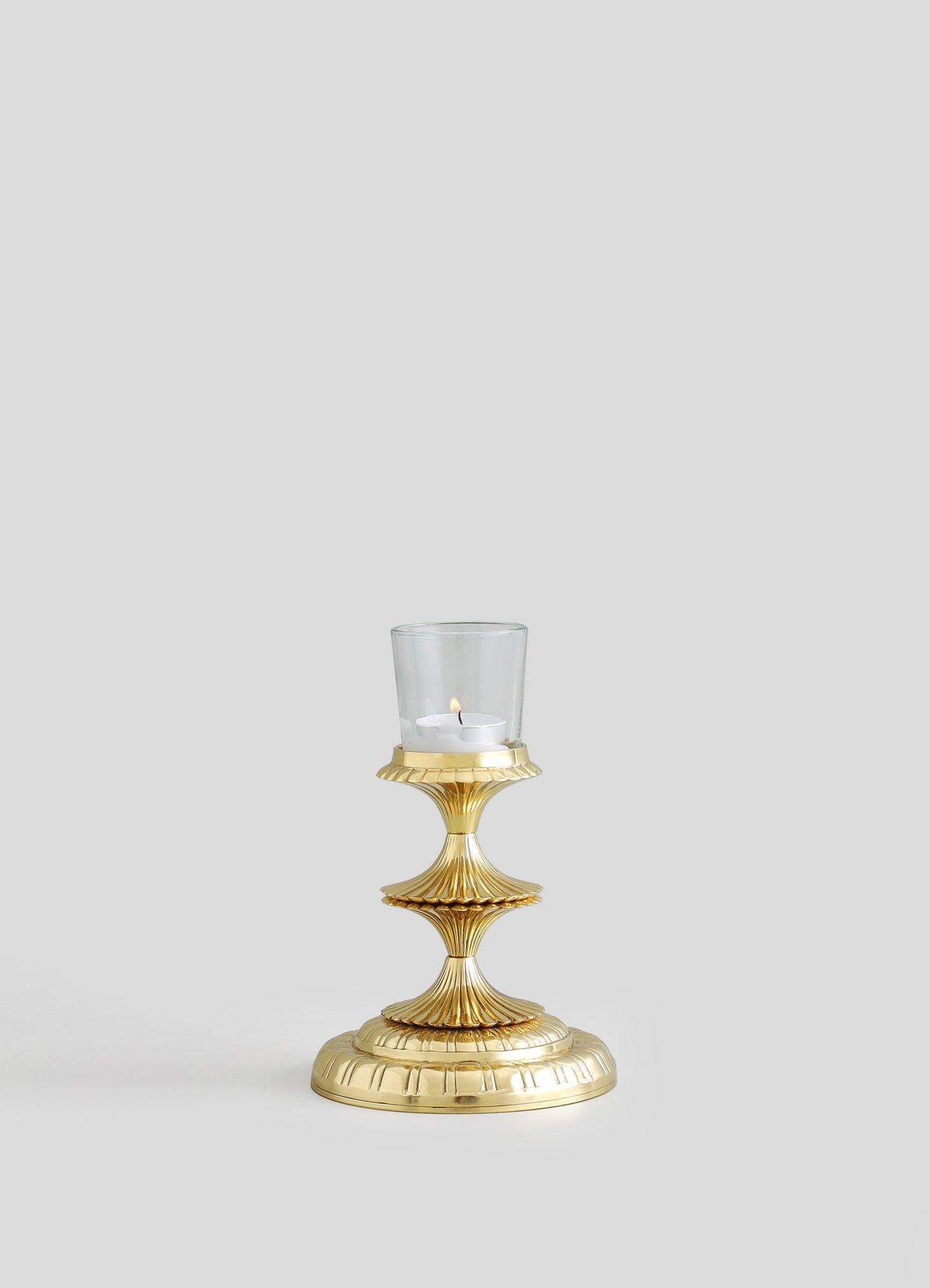 Rambagh Gold Candle Stand Medium