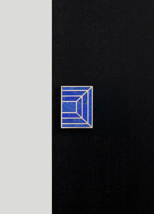 مقبض أزرق من ستراند B 3"X4"