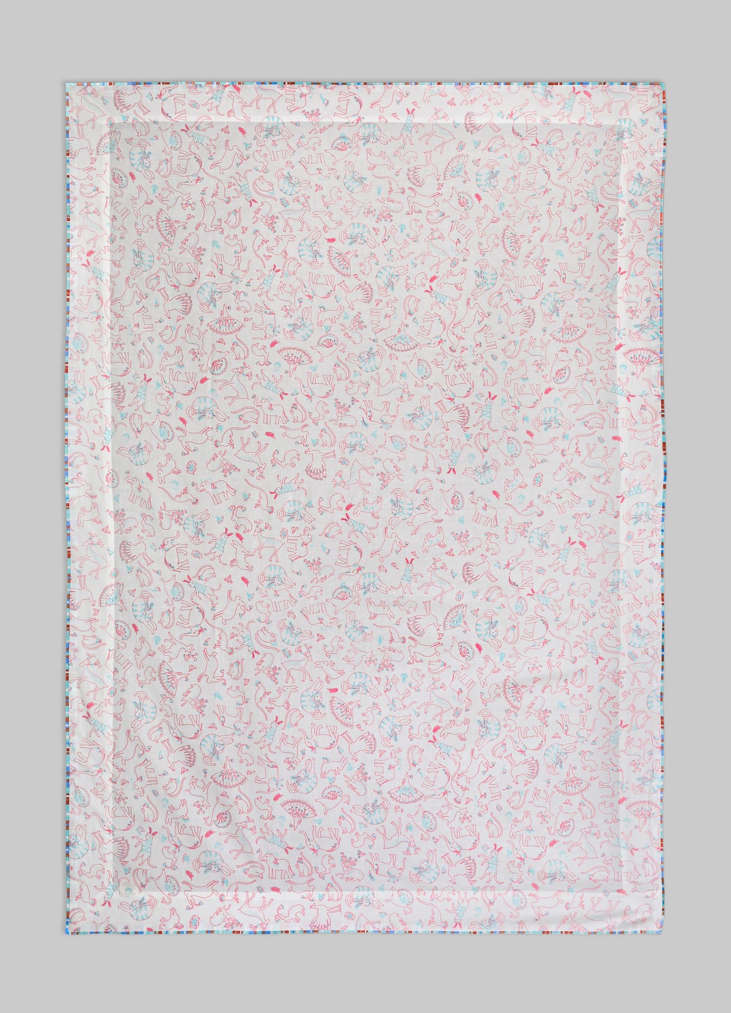 Safari Safari Pink Baby Flat Sheet