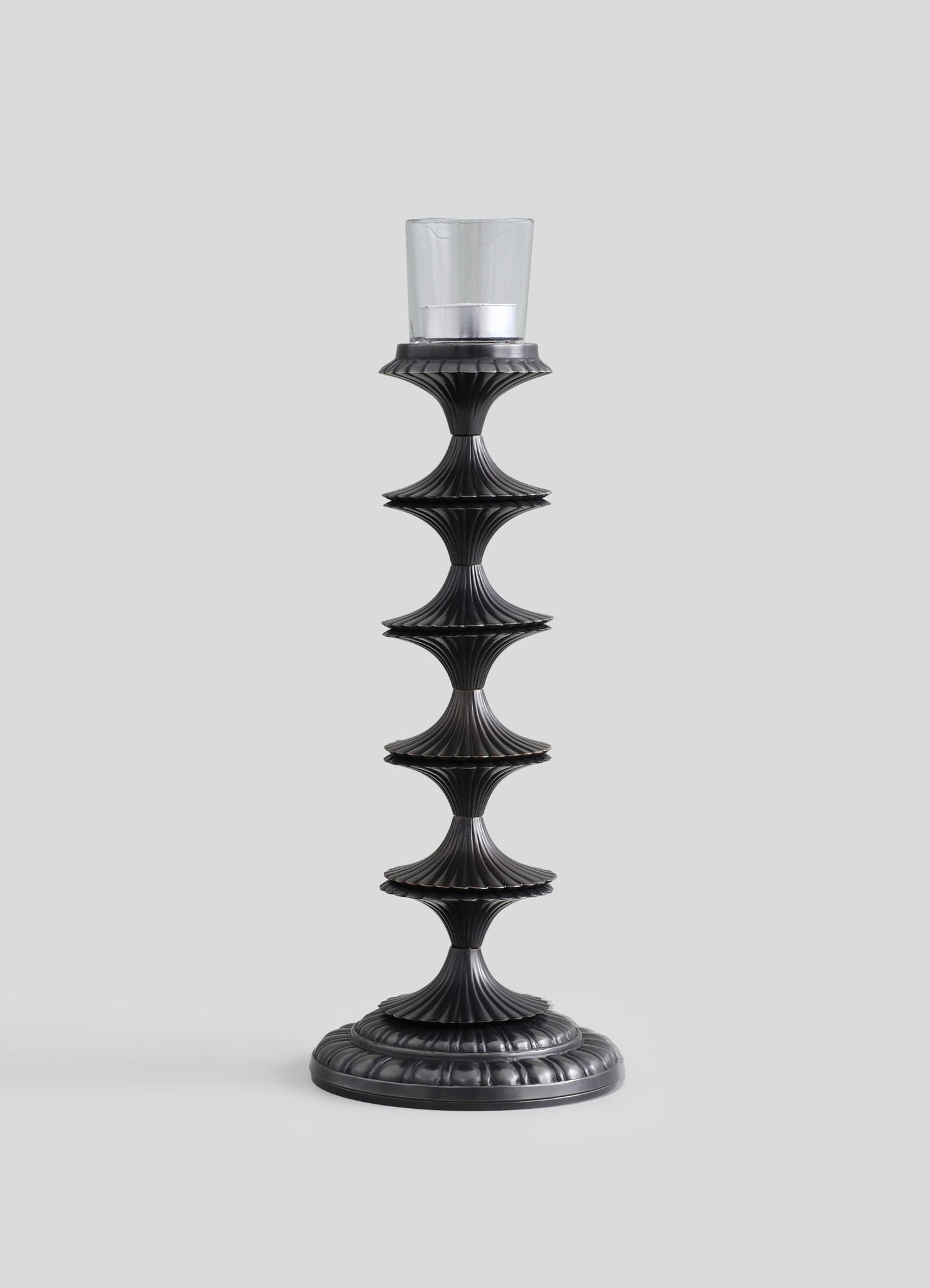 Rambagh Bronze Candle Stand Tall