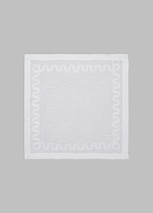 luxury white cloth napkins