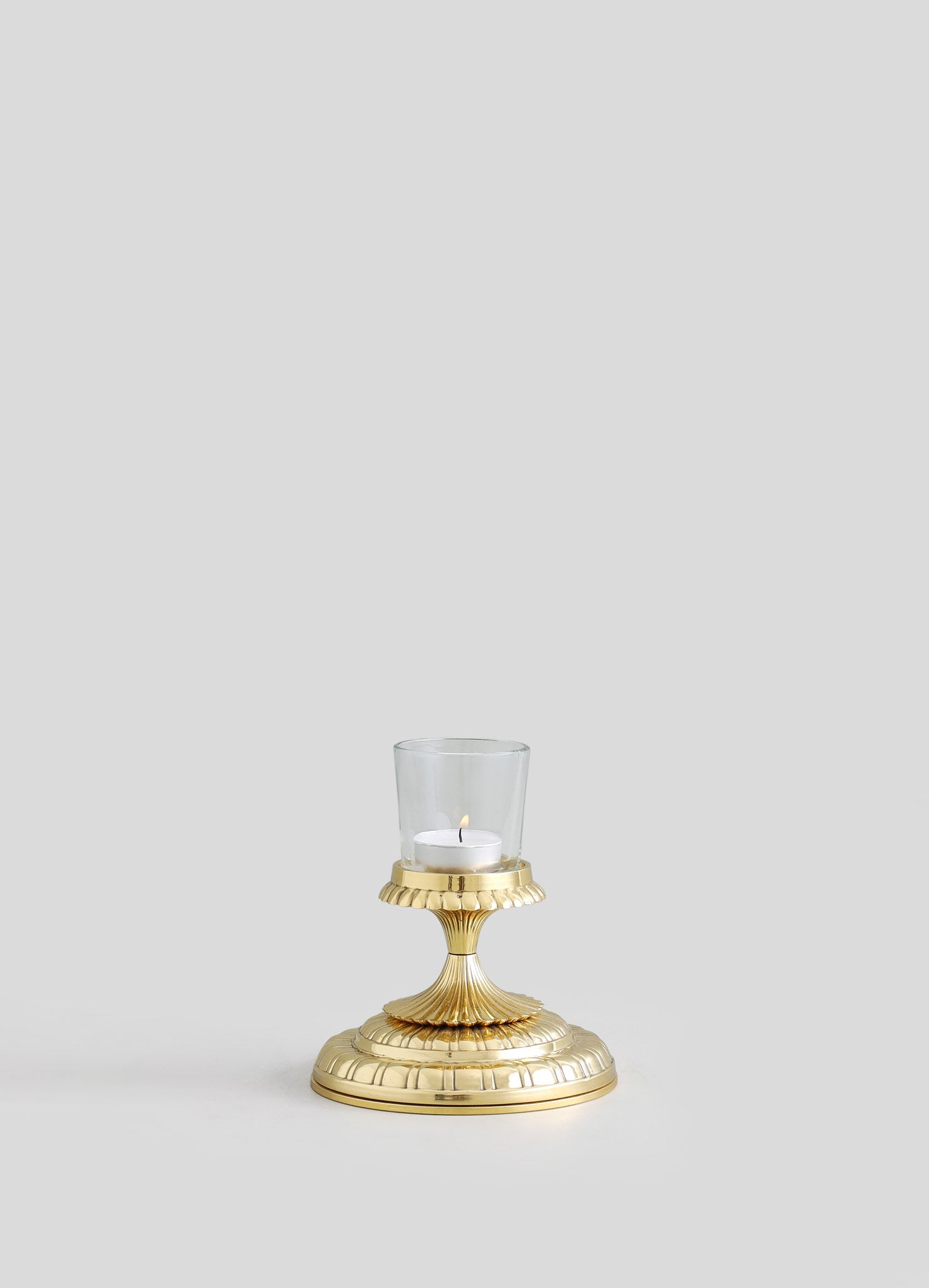 Rambagh Gold Candle Stand Small