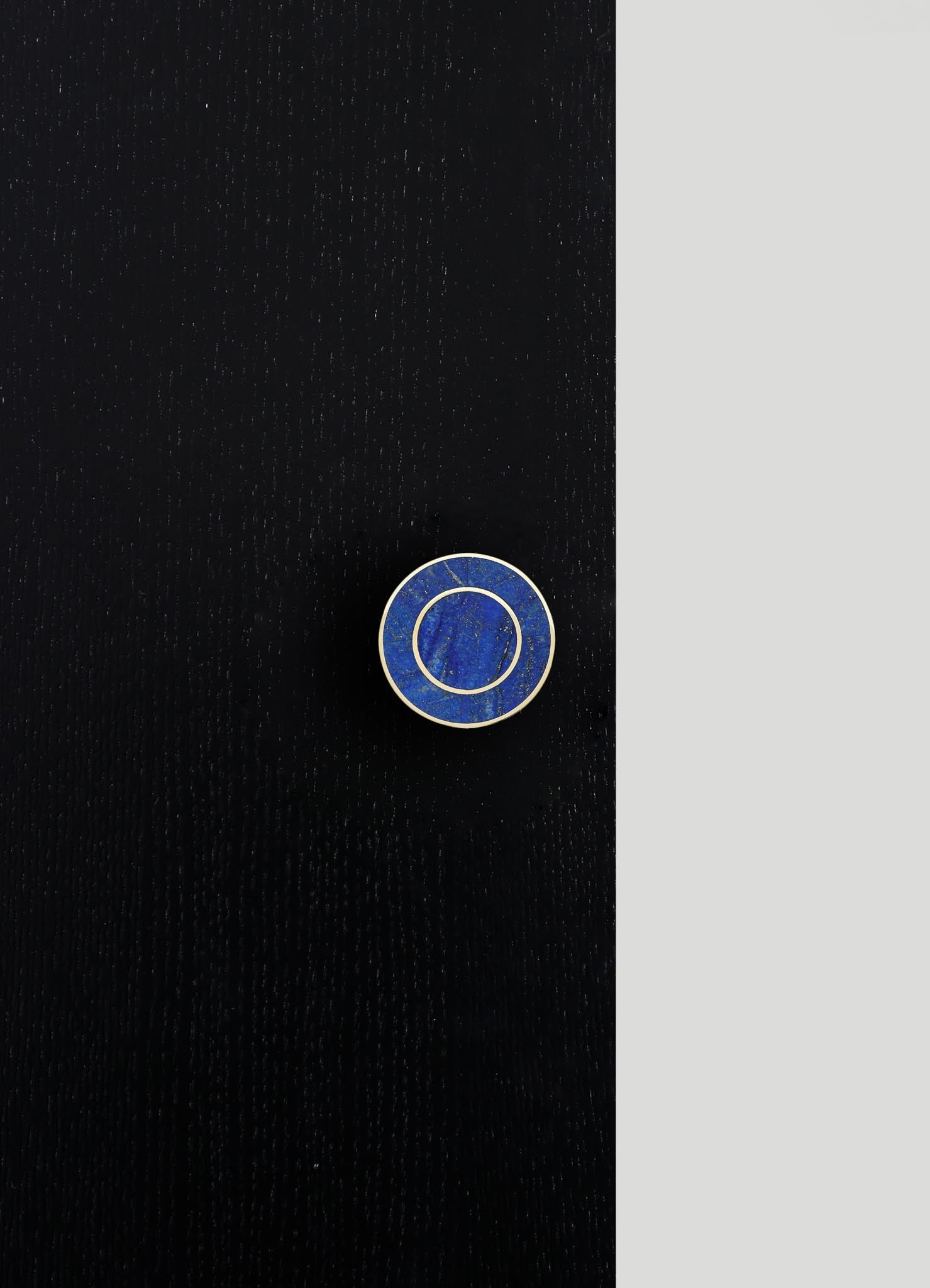 Regal Blue Knob Medium - Set of 2