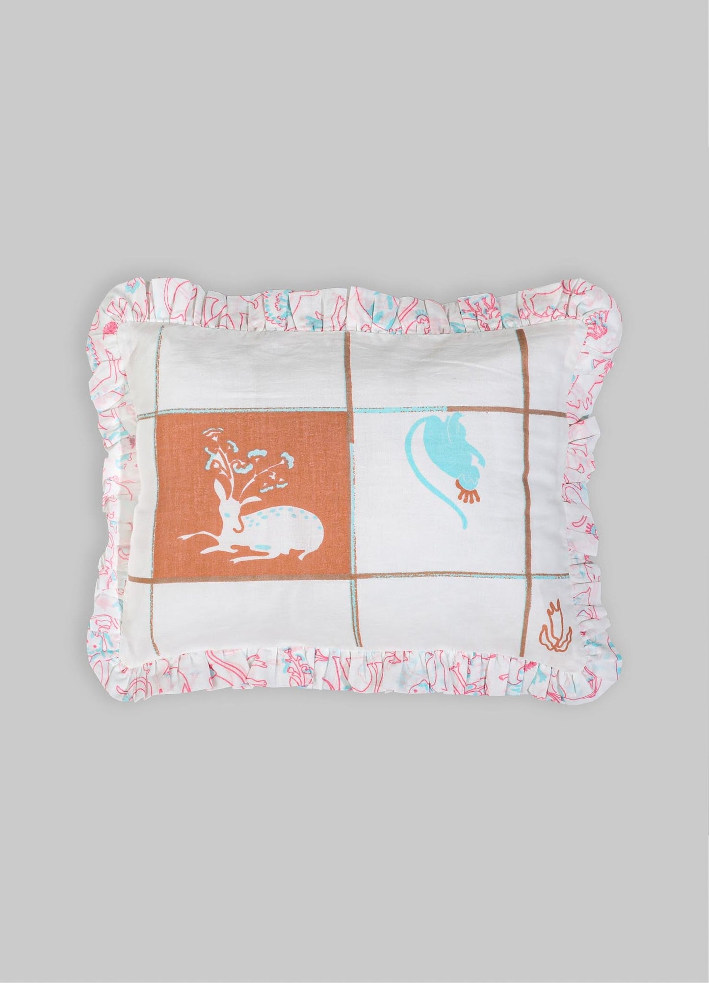 Safari Safari Pink Baby Pillow