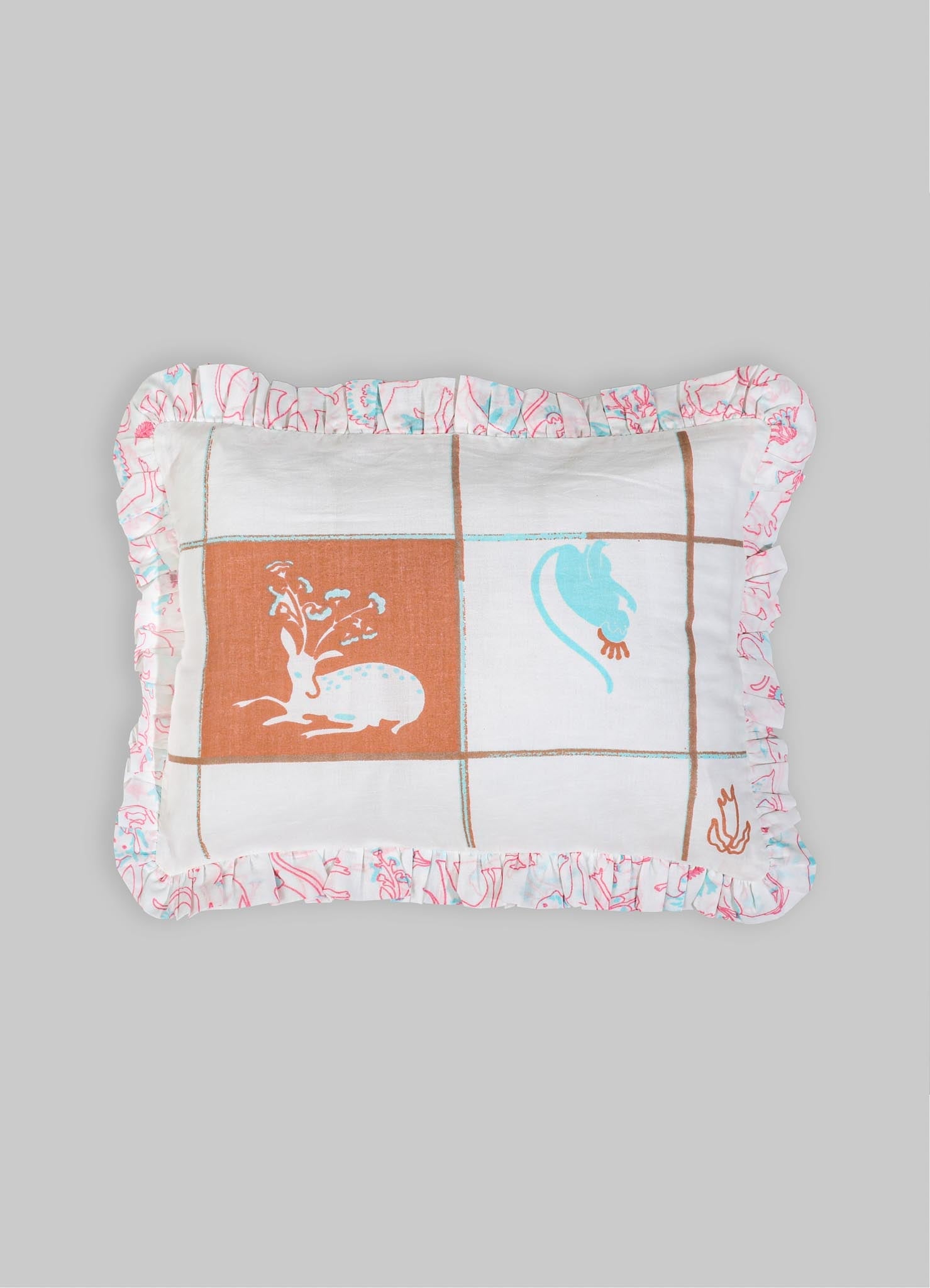 Safari Safari Pink Baby Pillow