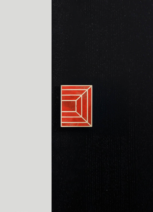 مقبض أحمر من ستراند B 3"X4"