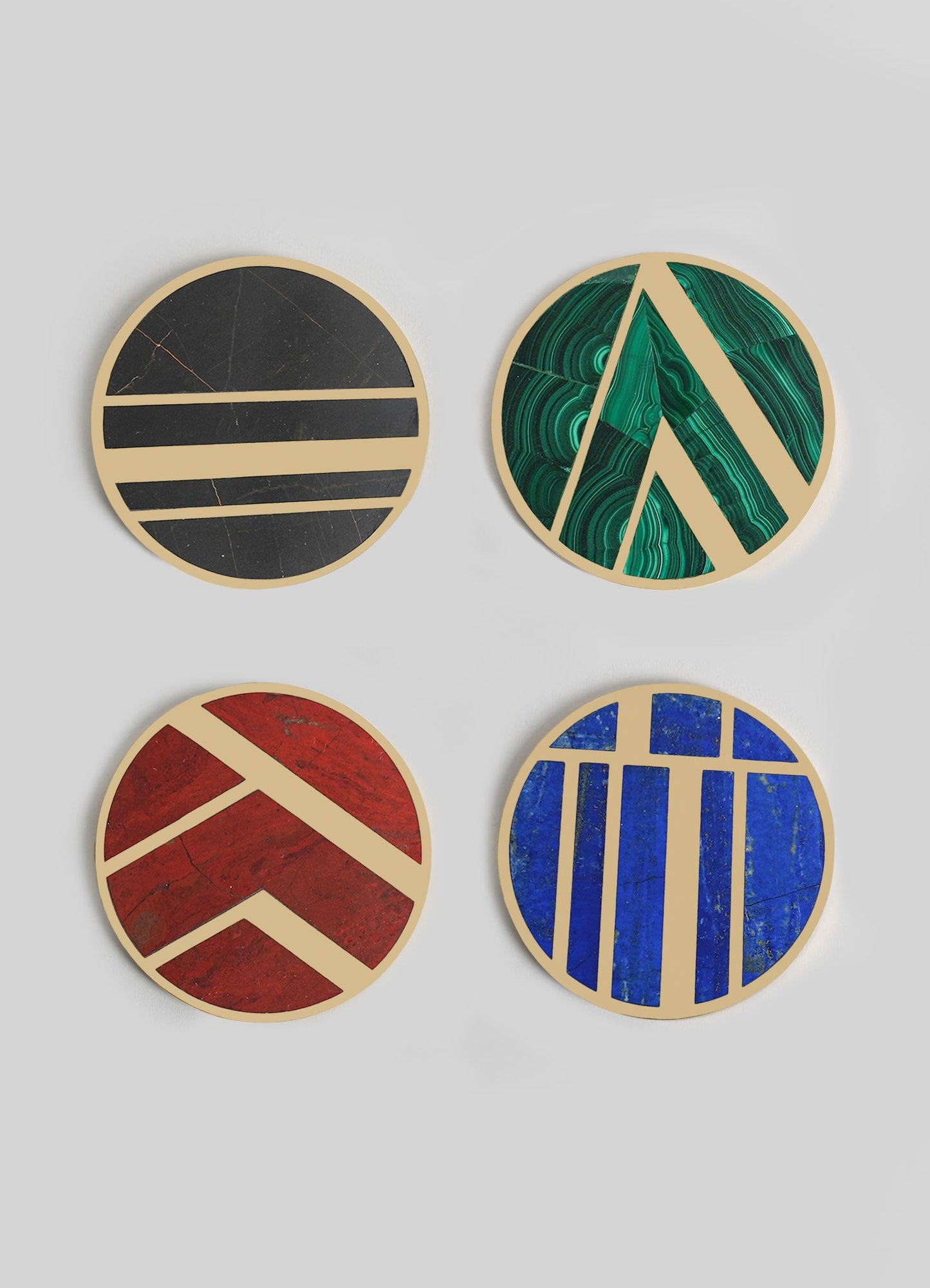 Art Deco Coaster - Set of 4