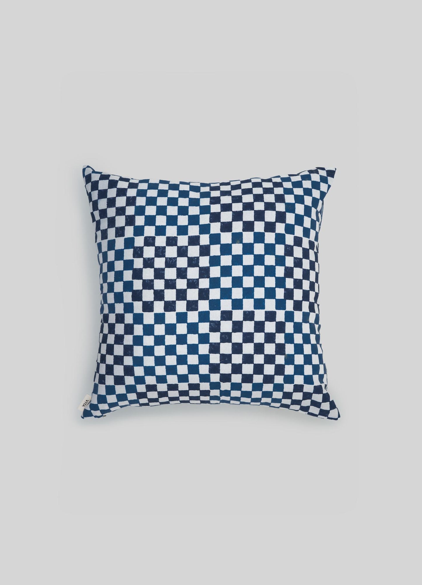 luxury cover pillow blackbuck viya blue