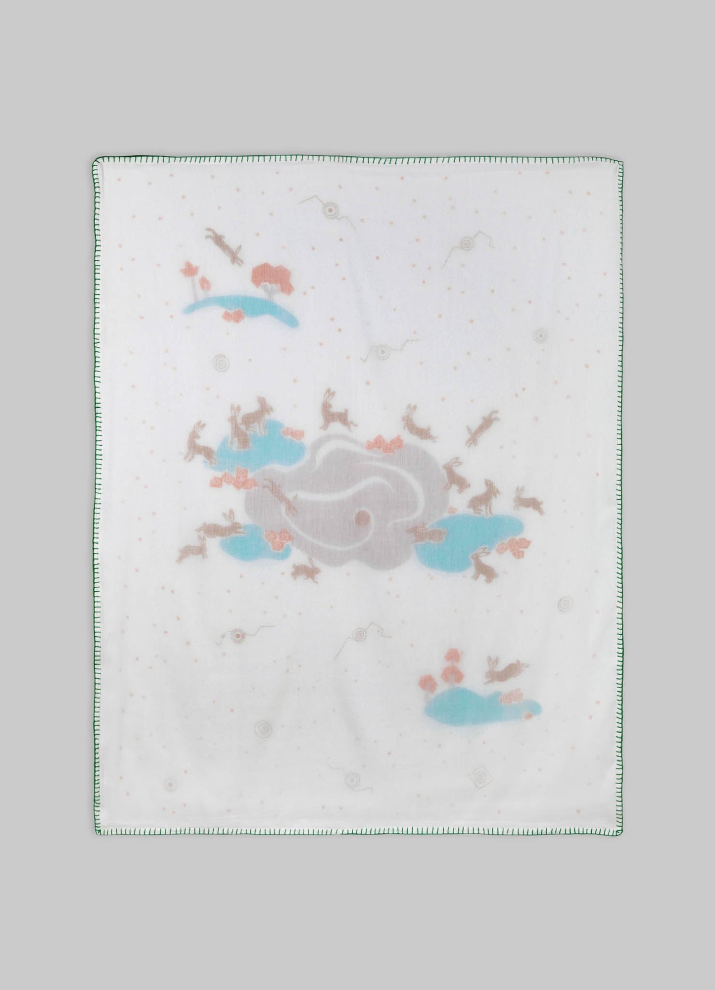 Elephant & Hare Green Baby Dohar