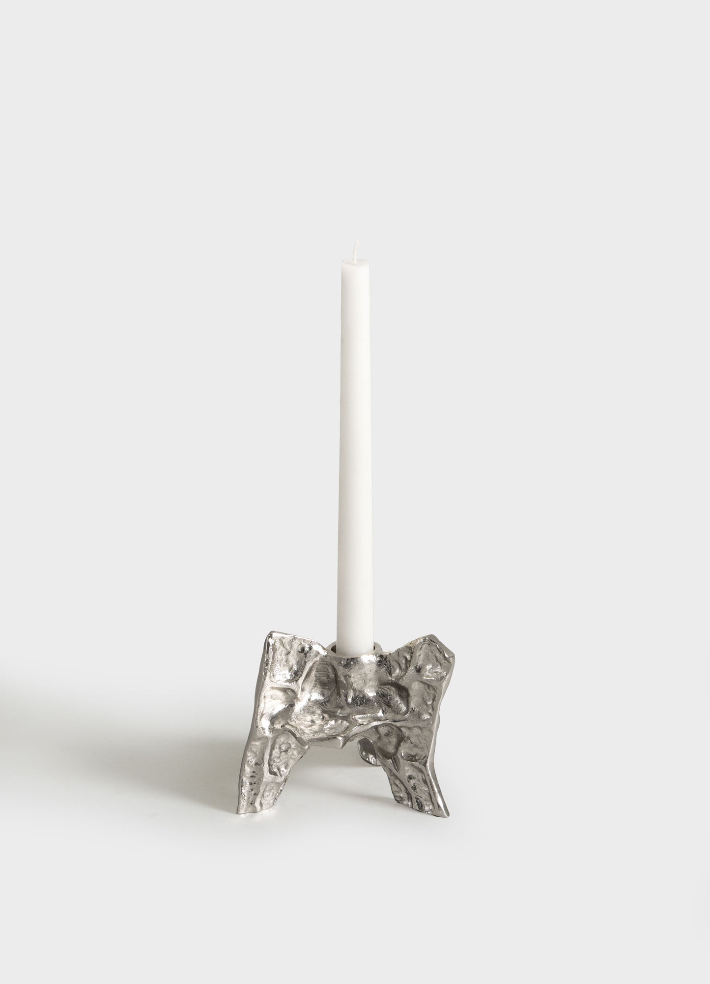 Tutti Frutti Nickel Candle Stand Medium