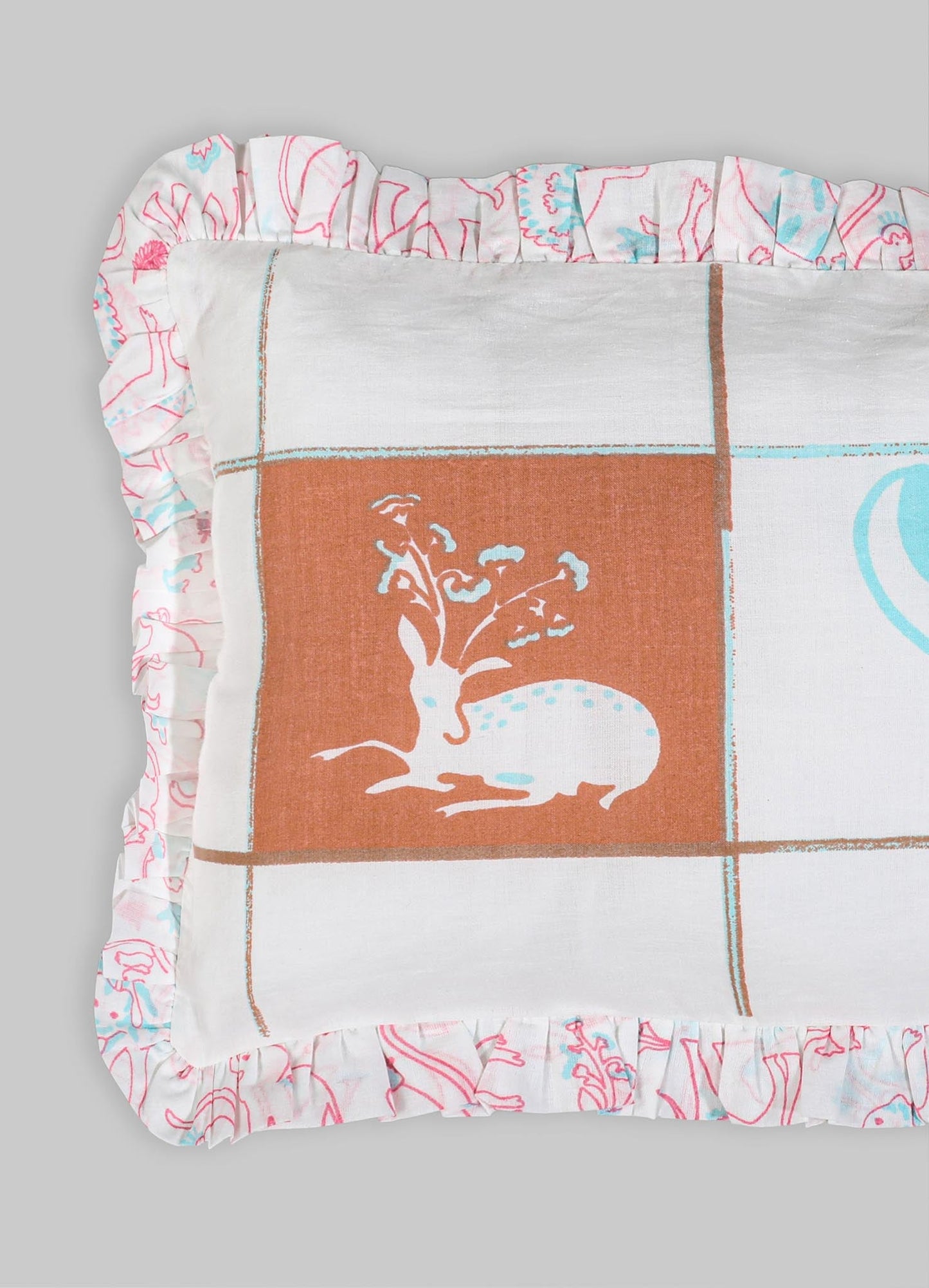 Safari Safari Pink Baby Pillow