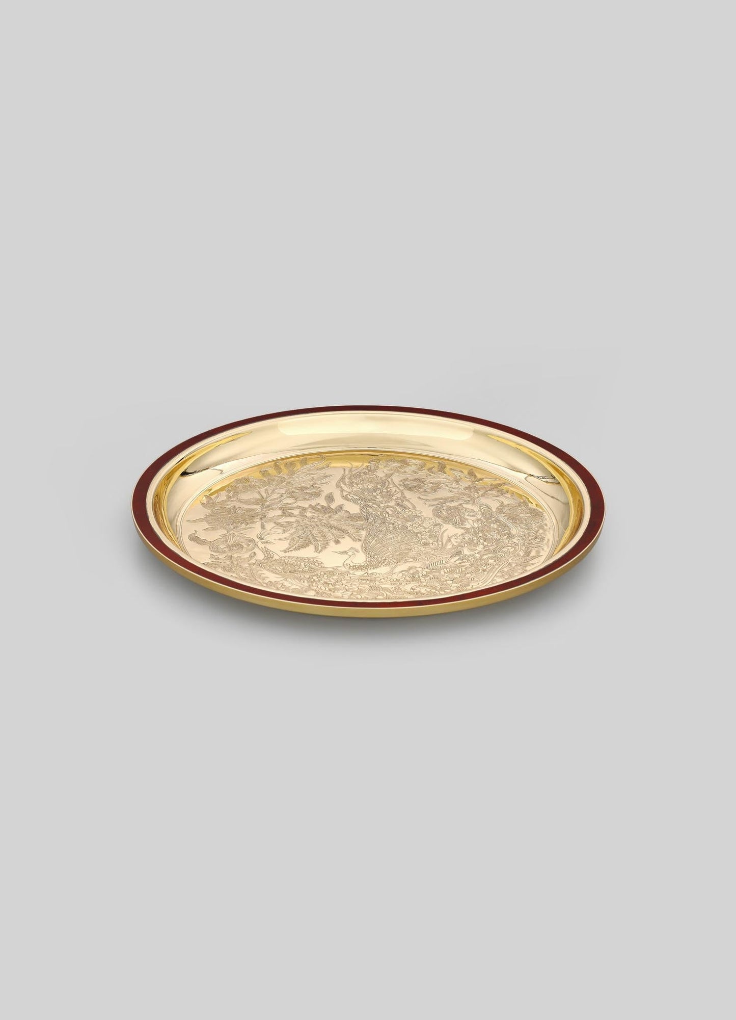 City Palace Red Thali Medium