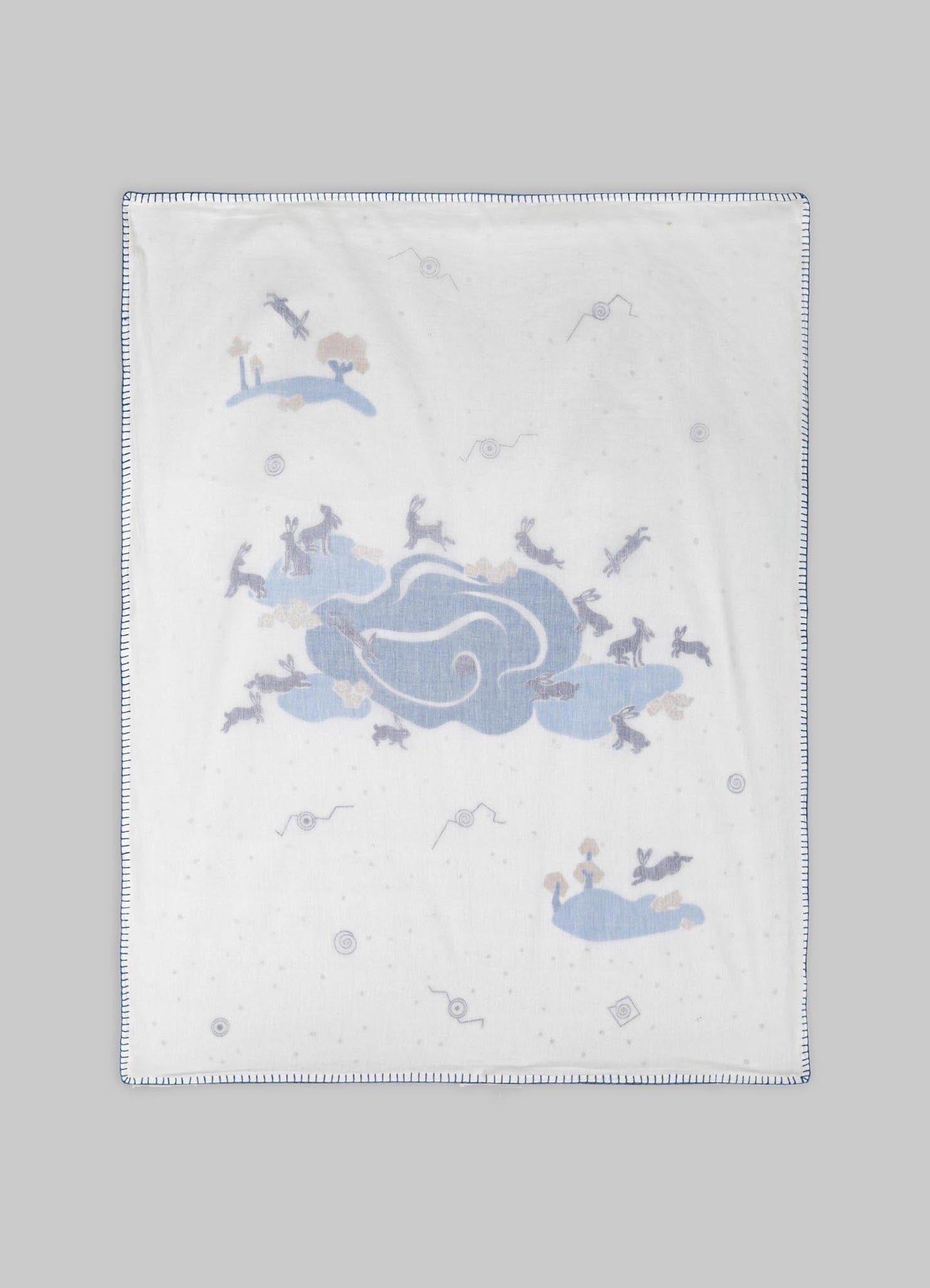 Elephant & Hare Blue Baby Dohar