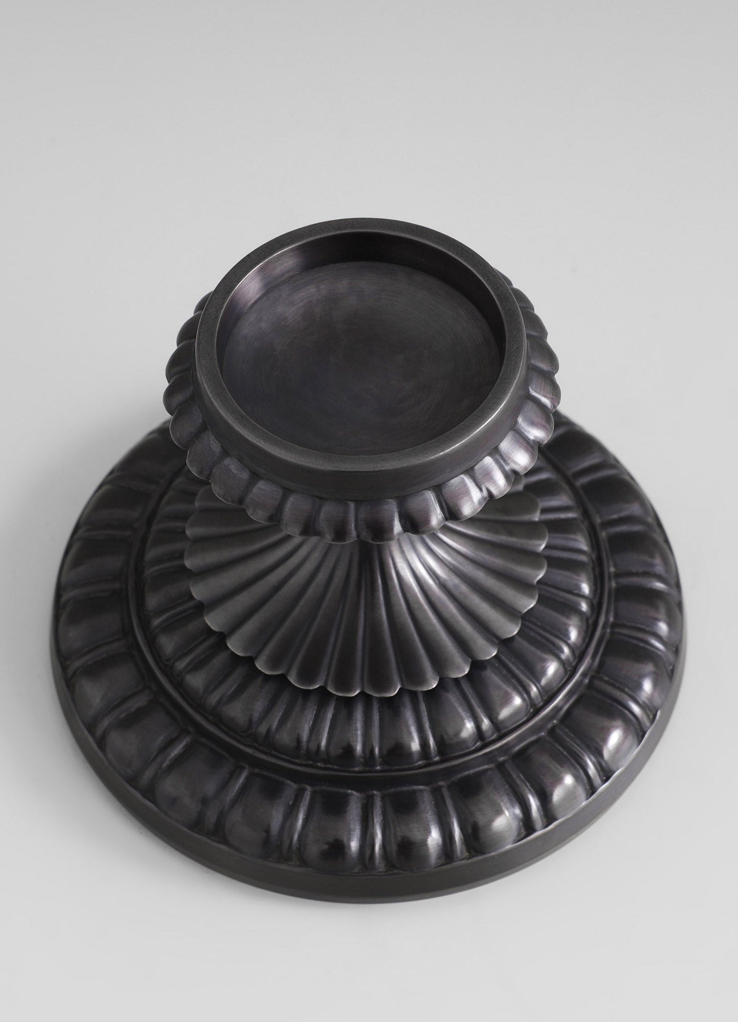 Rambagh Bronze Candle Stand Small