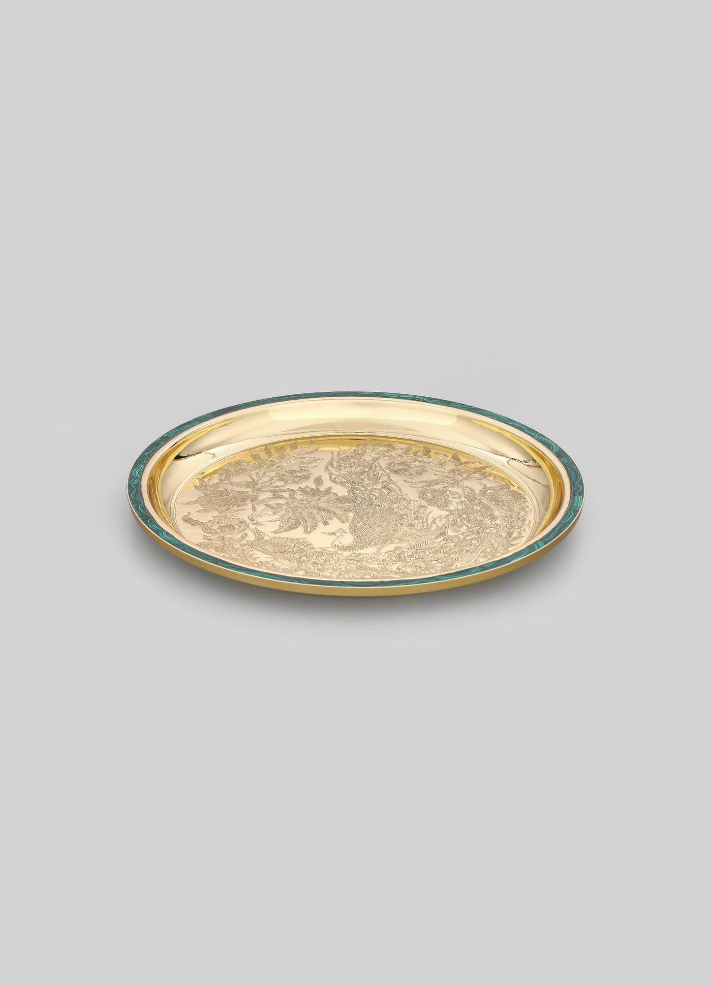 City Palace Green Thali Medium