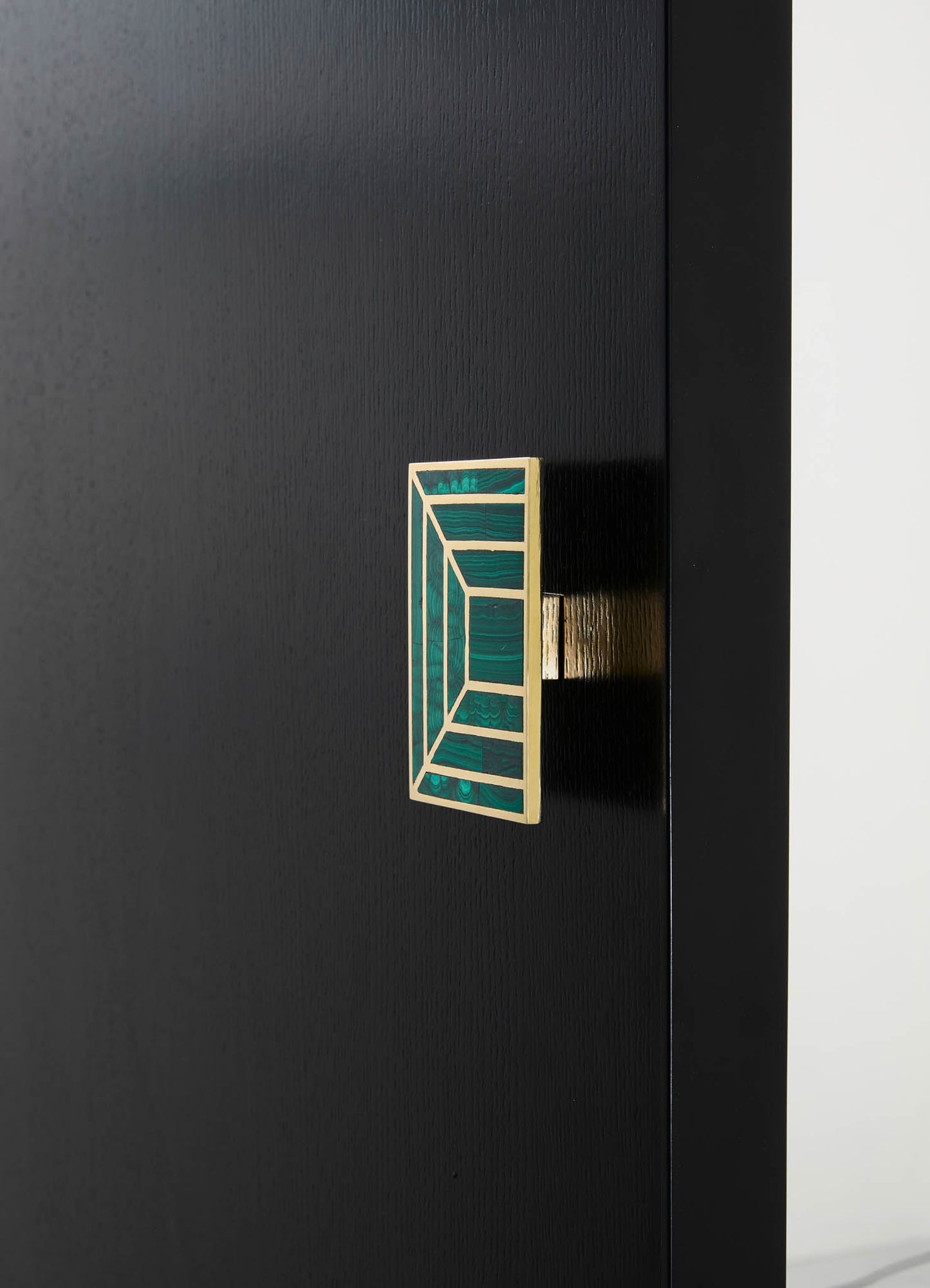 مقبض أخضر من ستراند بحجم 3"X4"
