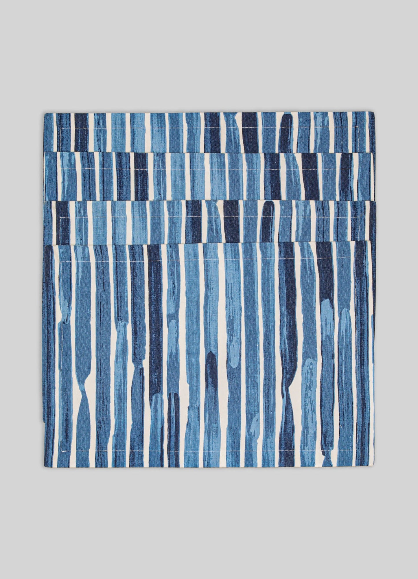 Individuales Orchard Blue Stripe - Juego de 4