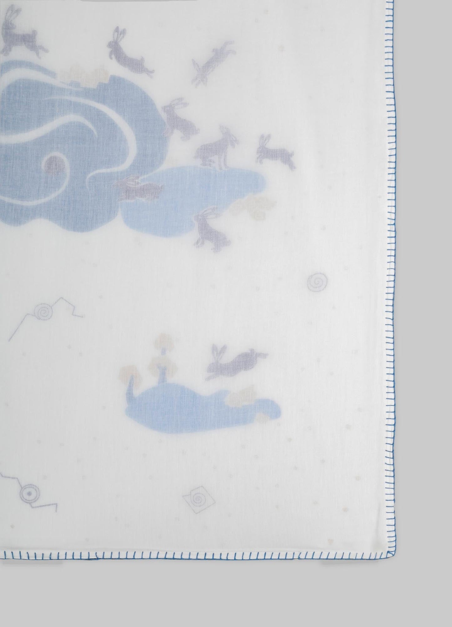 Elephant & Hare Blue Baby Dohar