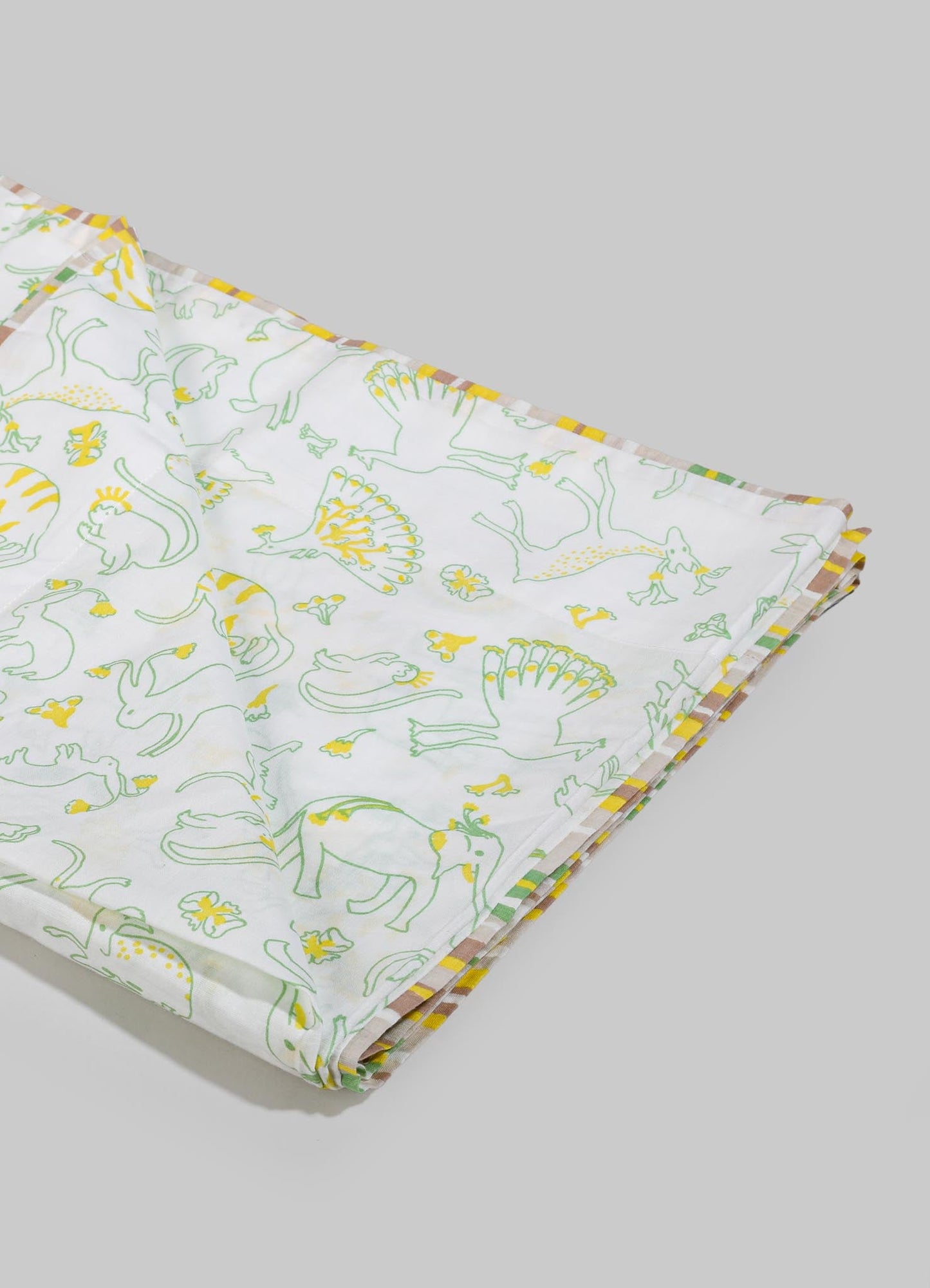 Safari Safari Green Baby Flat Sheet