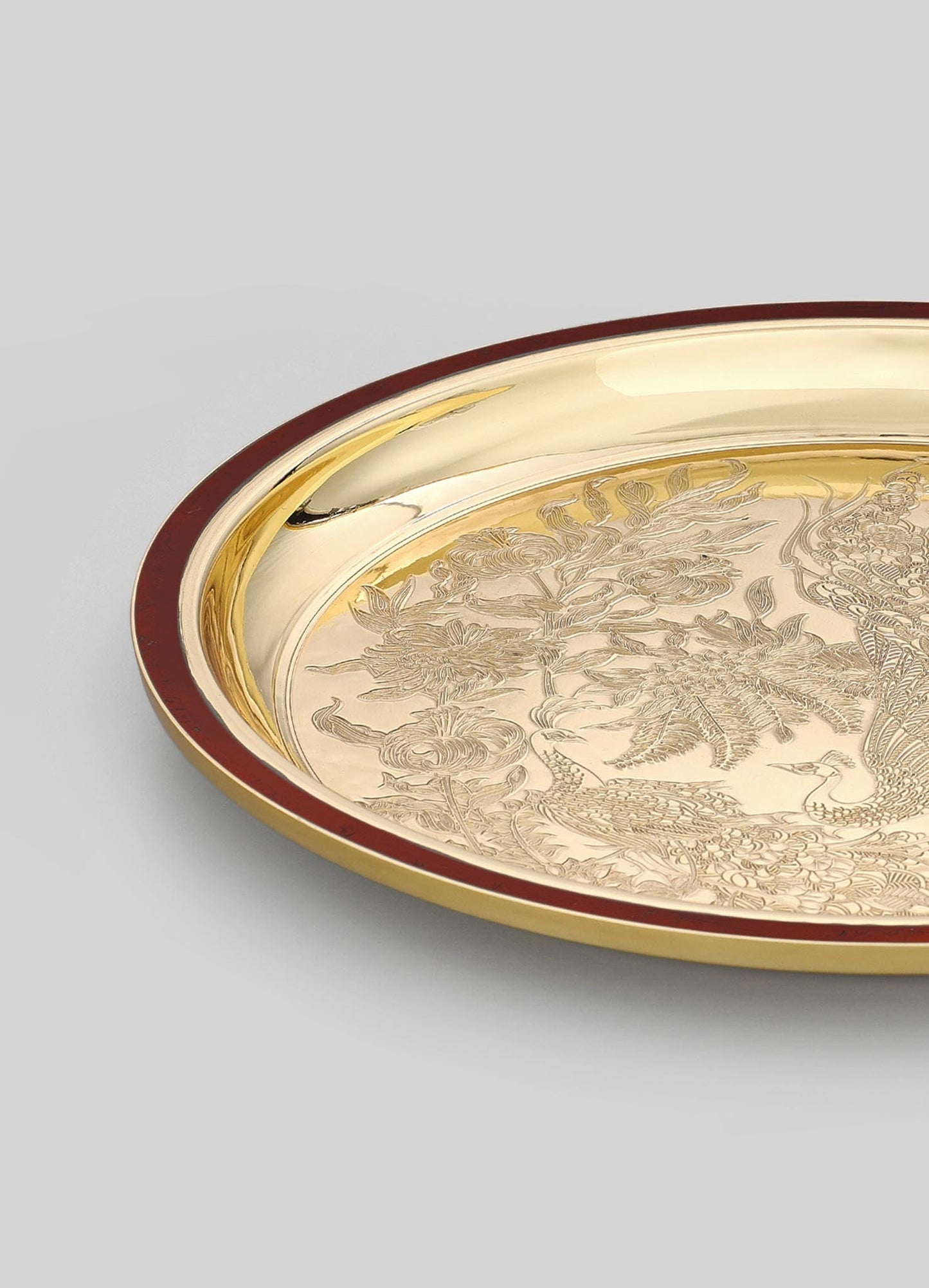 City Palace Red Thali Medium