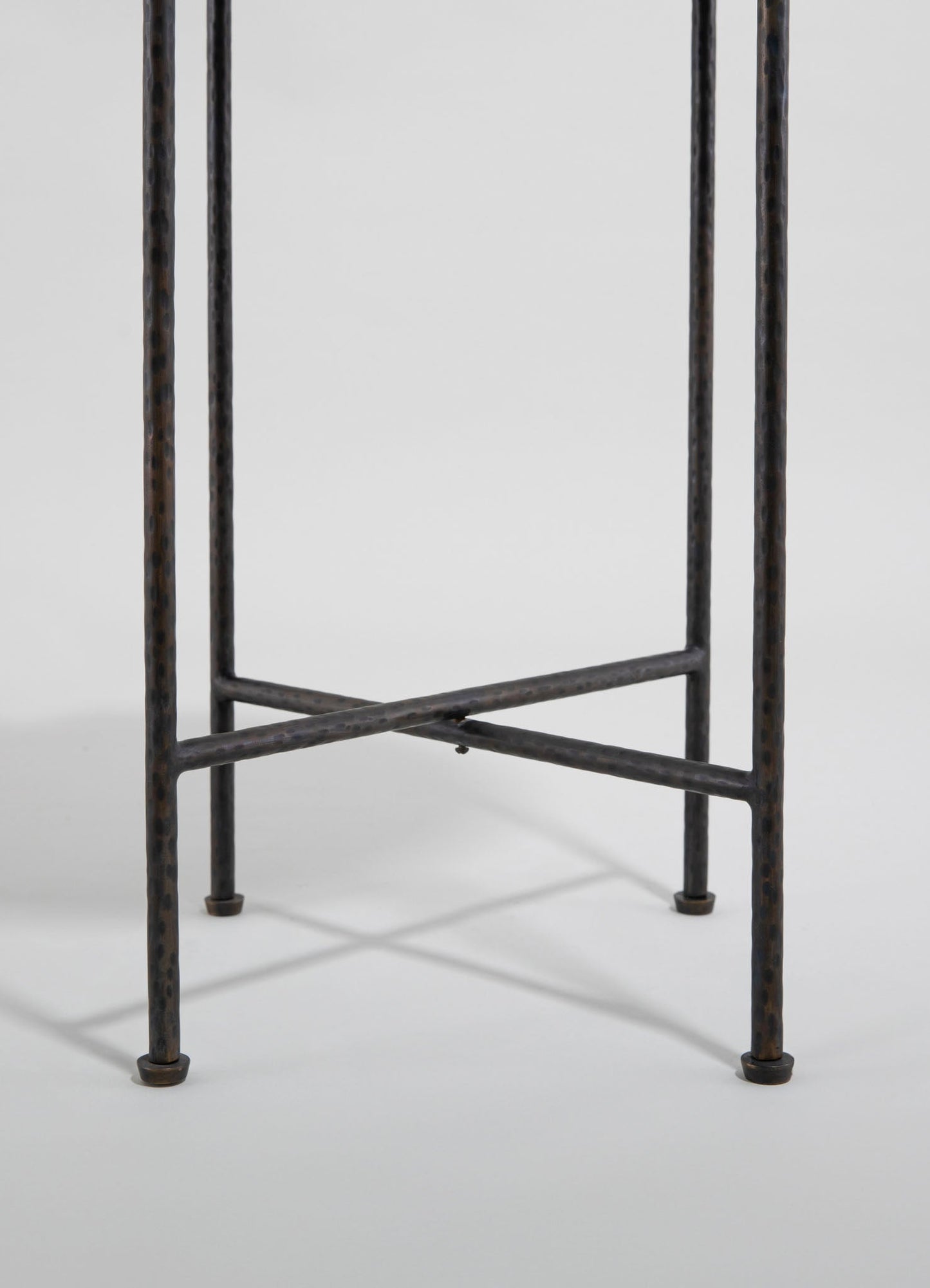 designer brass tray table