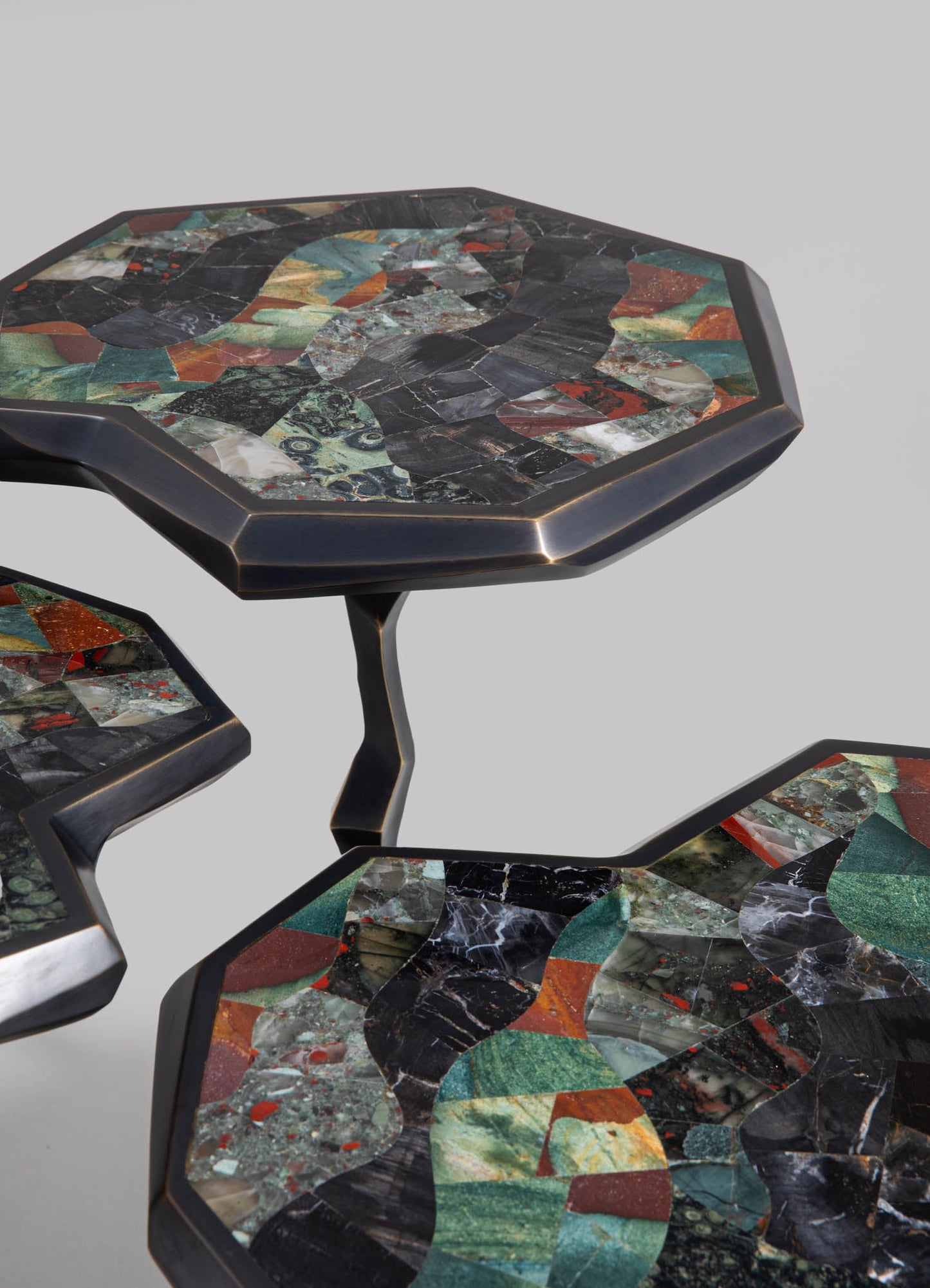 Mesa de café Leh Bronze