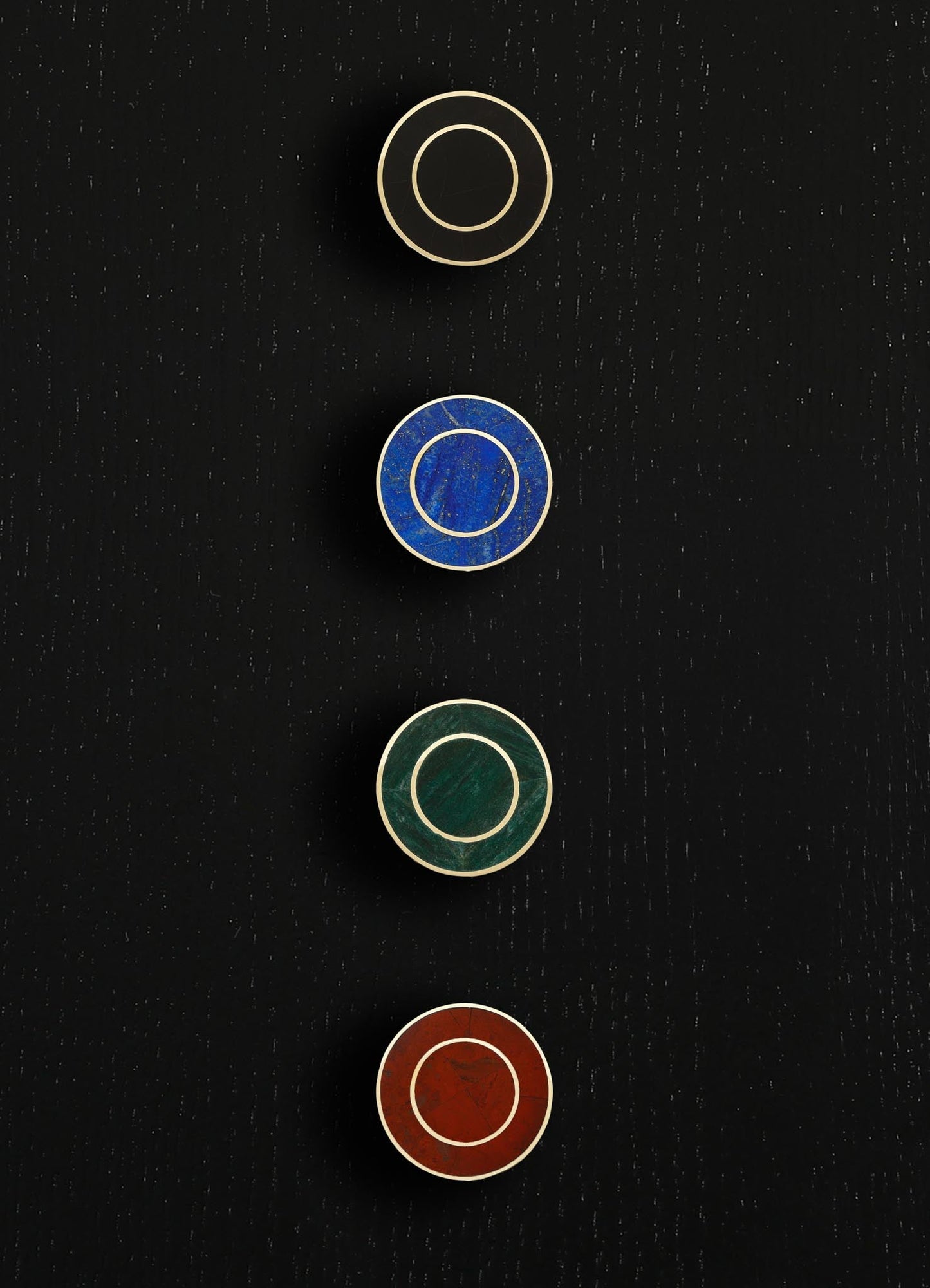 Regal Blue Knob Medium - Set of 2