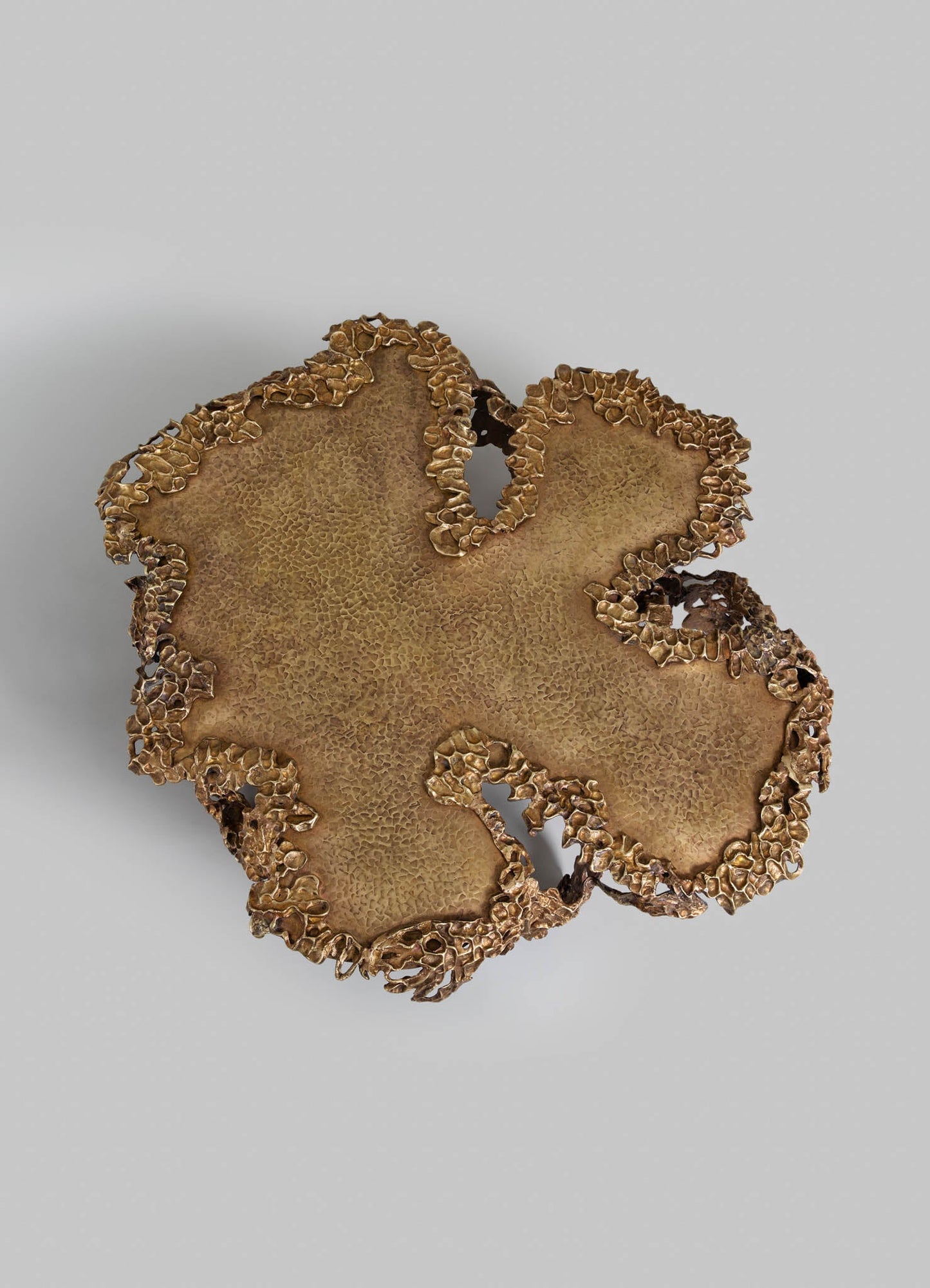 Mesa de café de azafrán