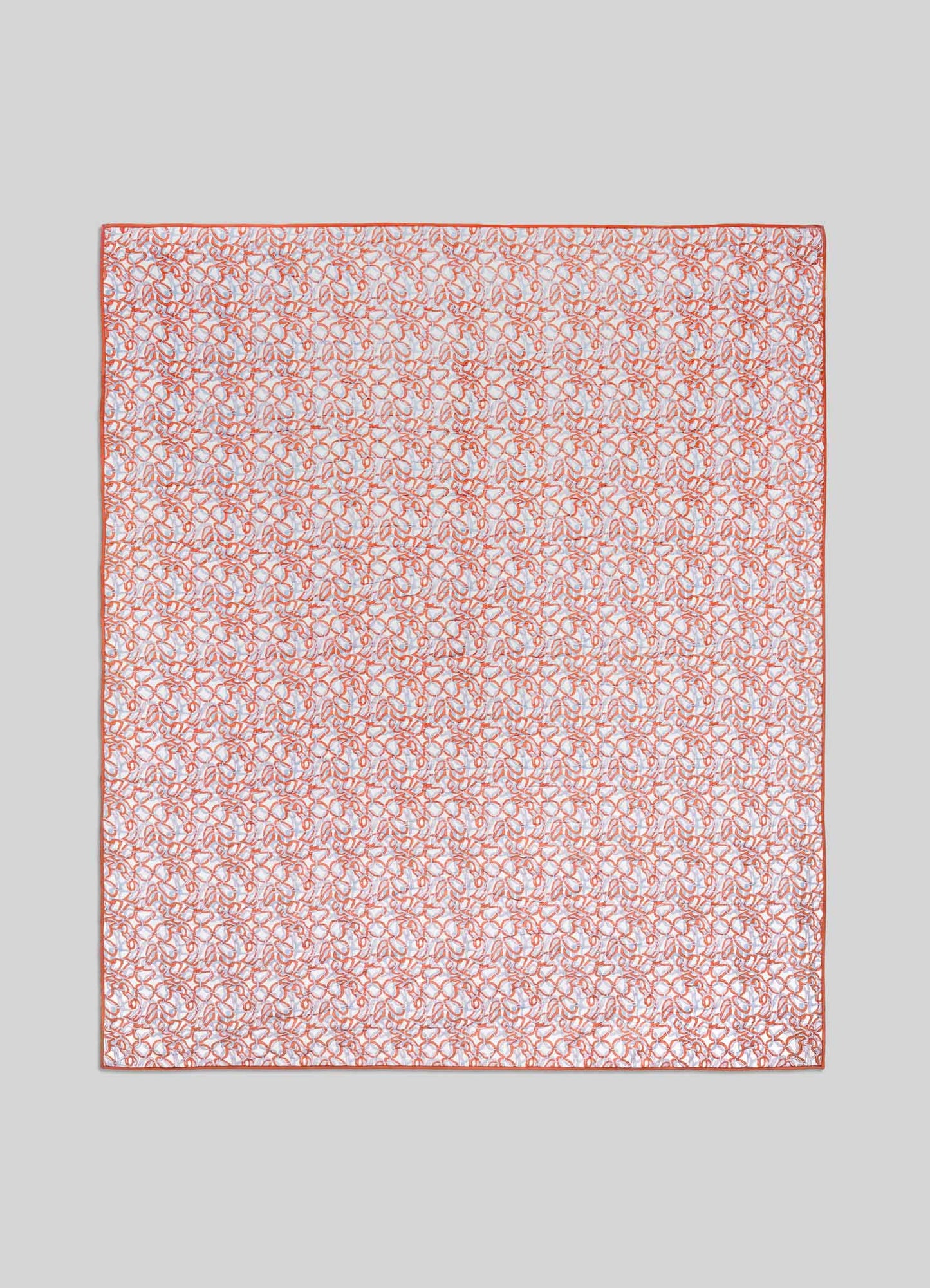 luxury quilt viya orange king size