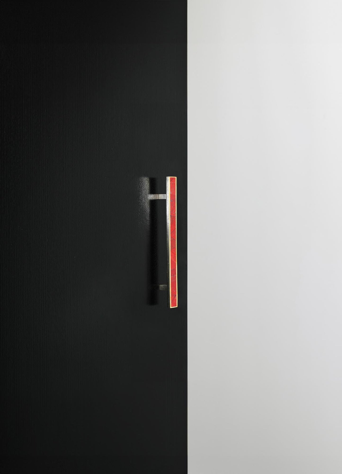 brass inlay stone handles