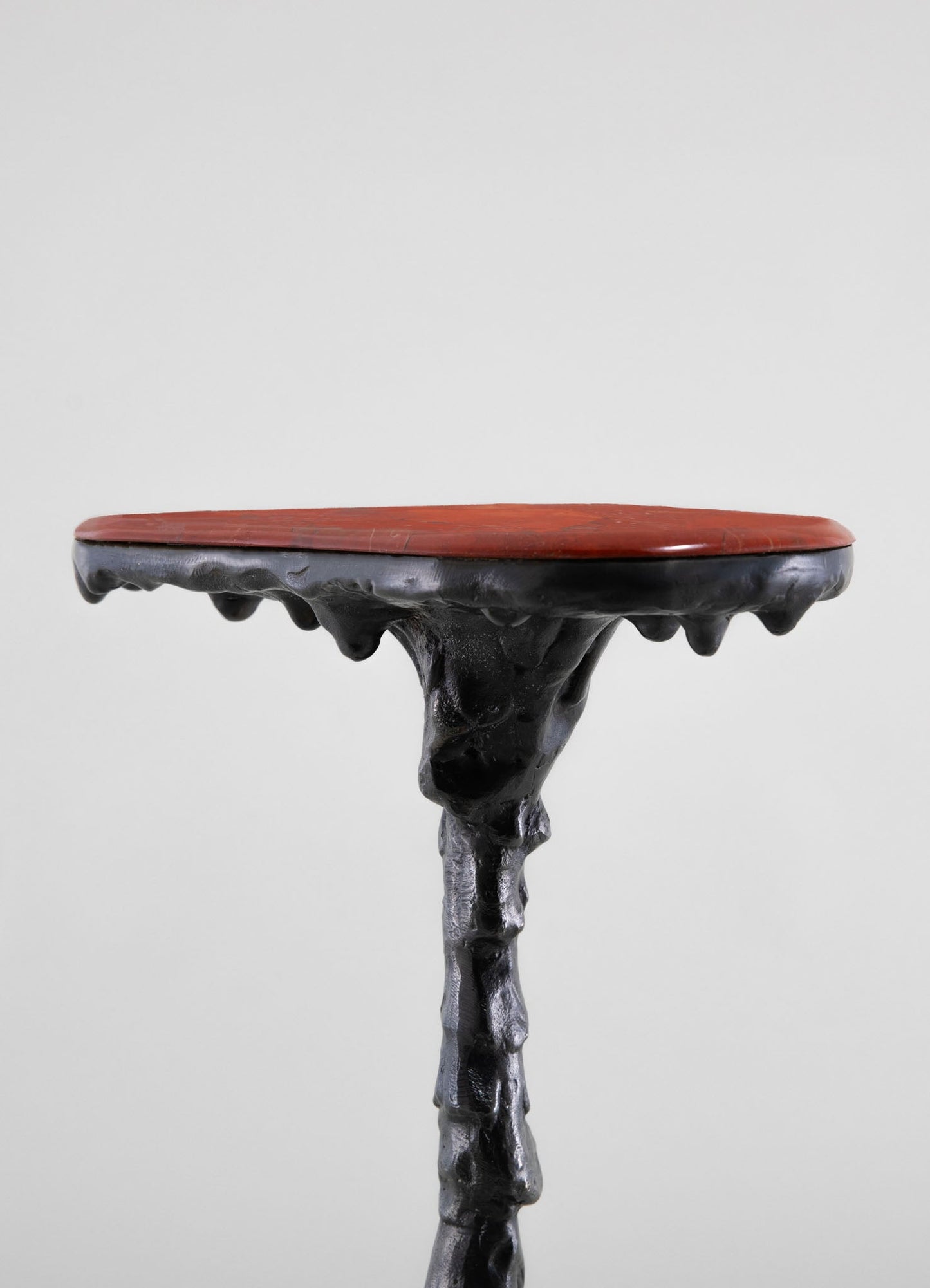 Antique Brass Side Table