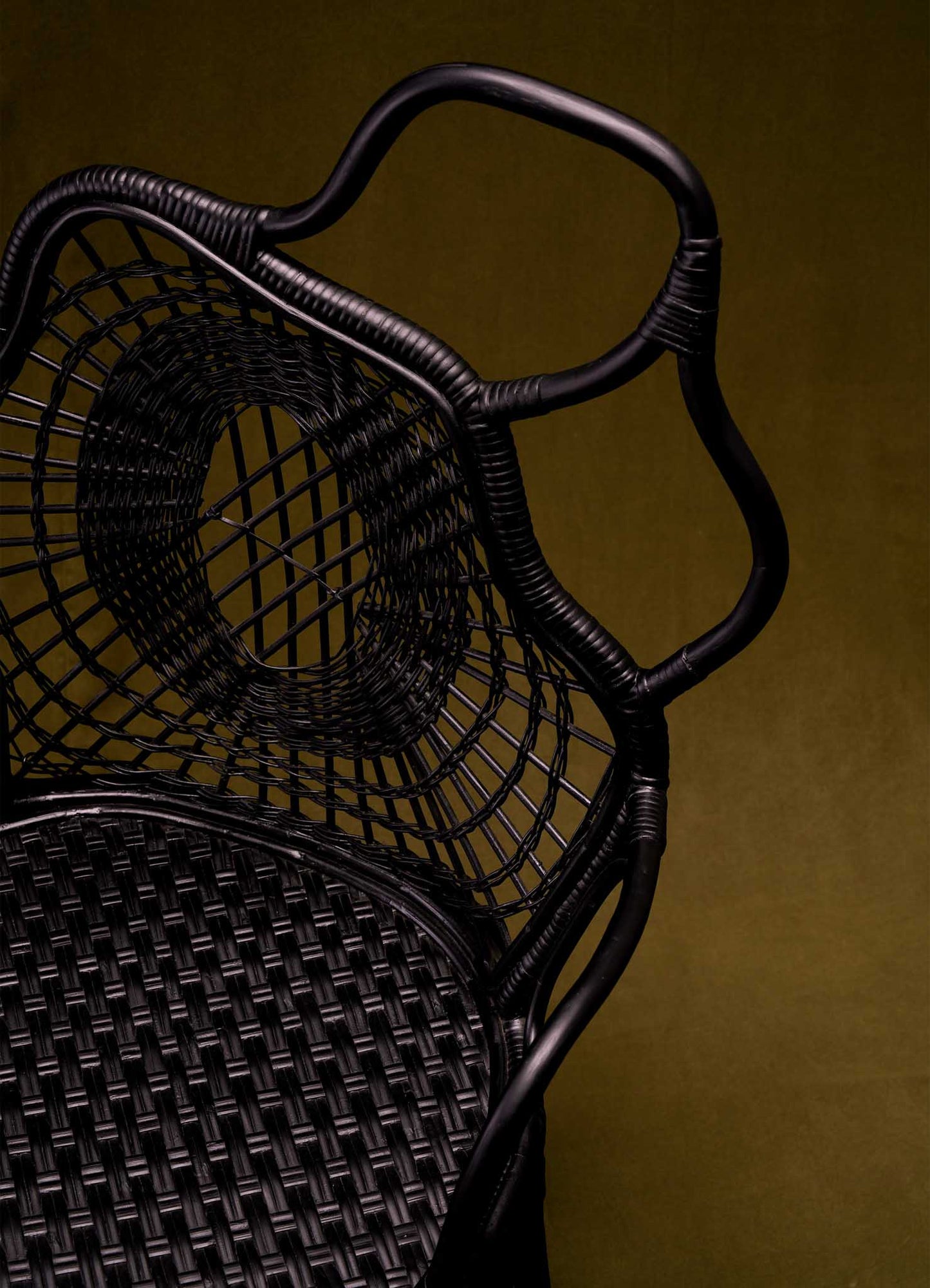 Chakra Black Chair Small