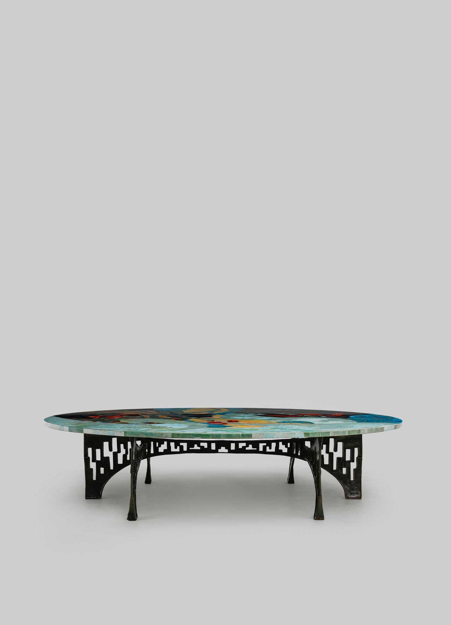 shalimar viya luxury coffee table bronze