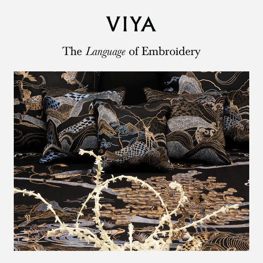 luxurious Embroidered home textiles