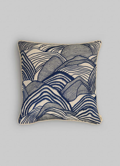 Housse de coussin bouquet de printemps verte 24"x24"
