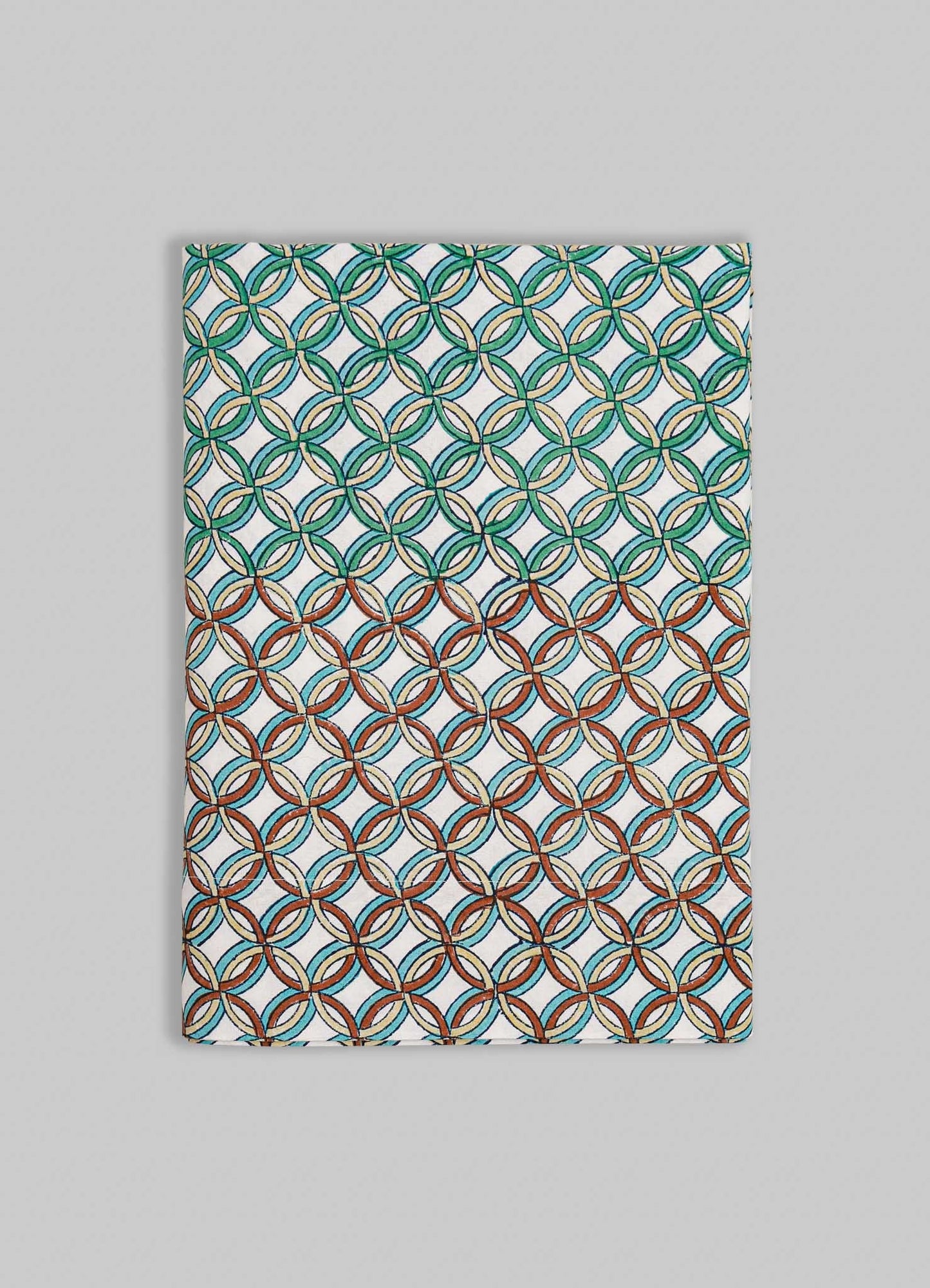 Nappe Vert D'Eau Et Rouille Paigah