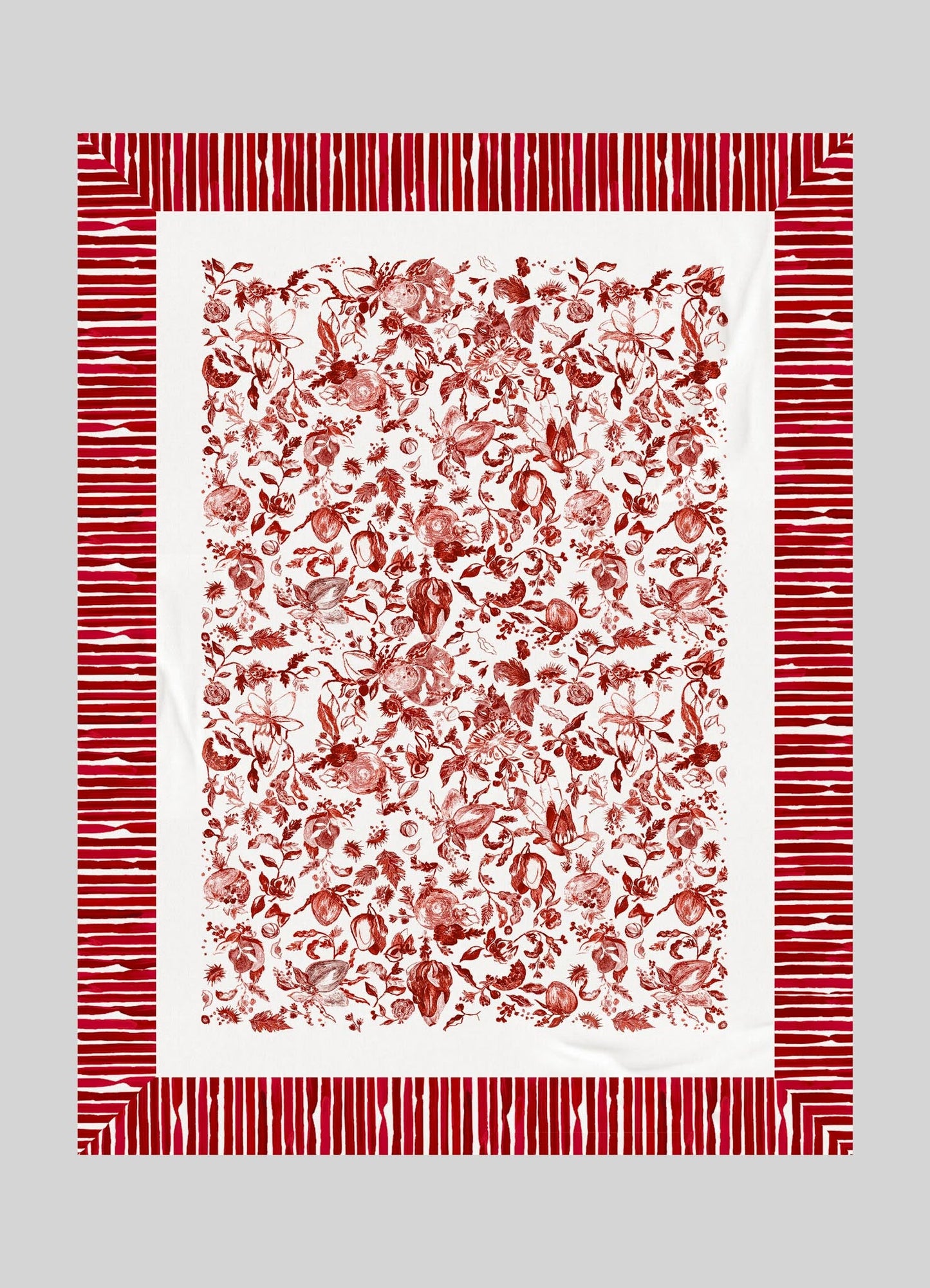 Orchard Red Table Cloth