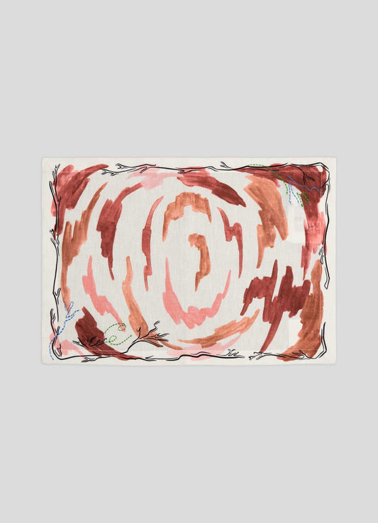 Cancer Red Placemat
