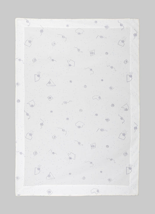 Elephant & Hare Blue Flat Sheet